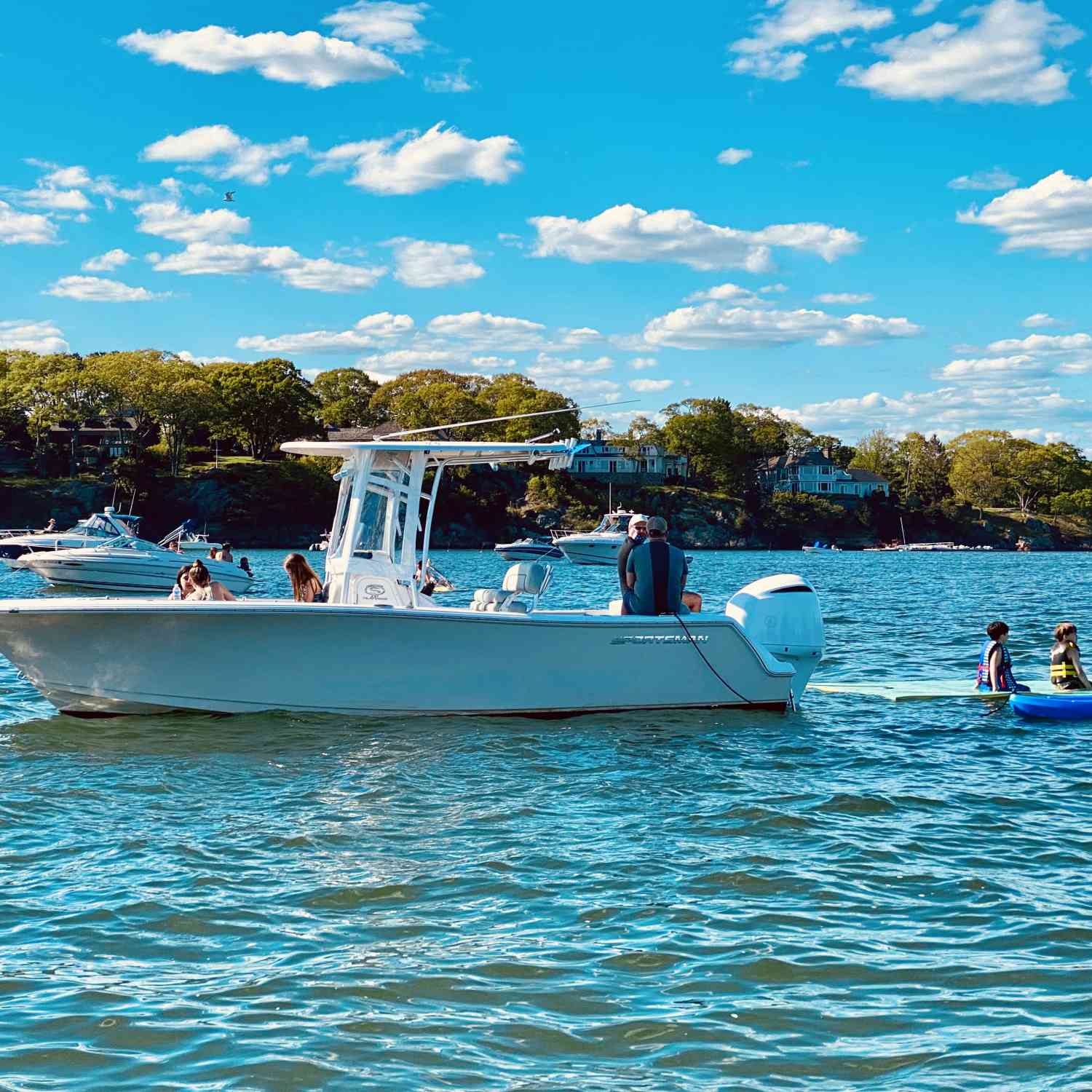 Early summer days in Manchester Harbor