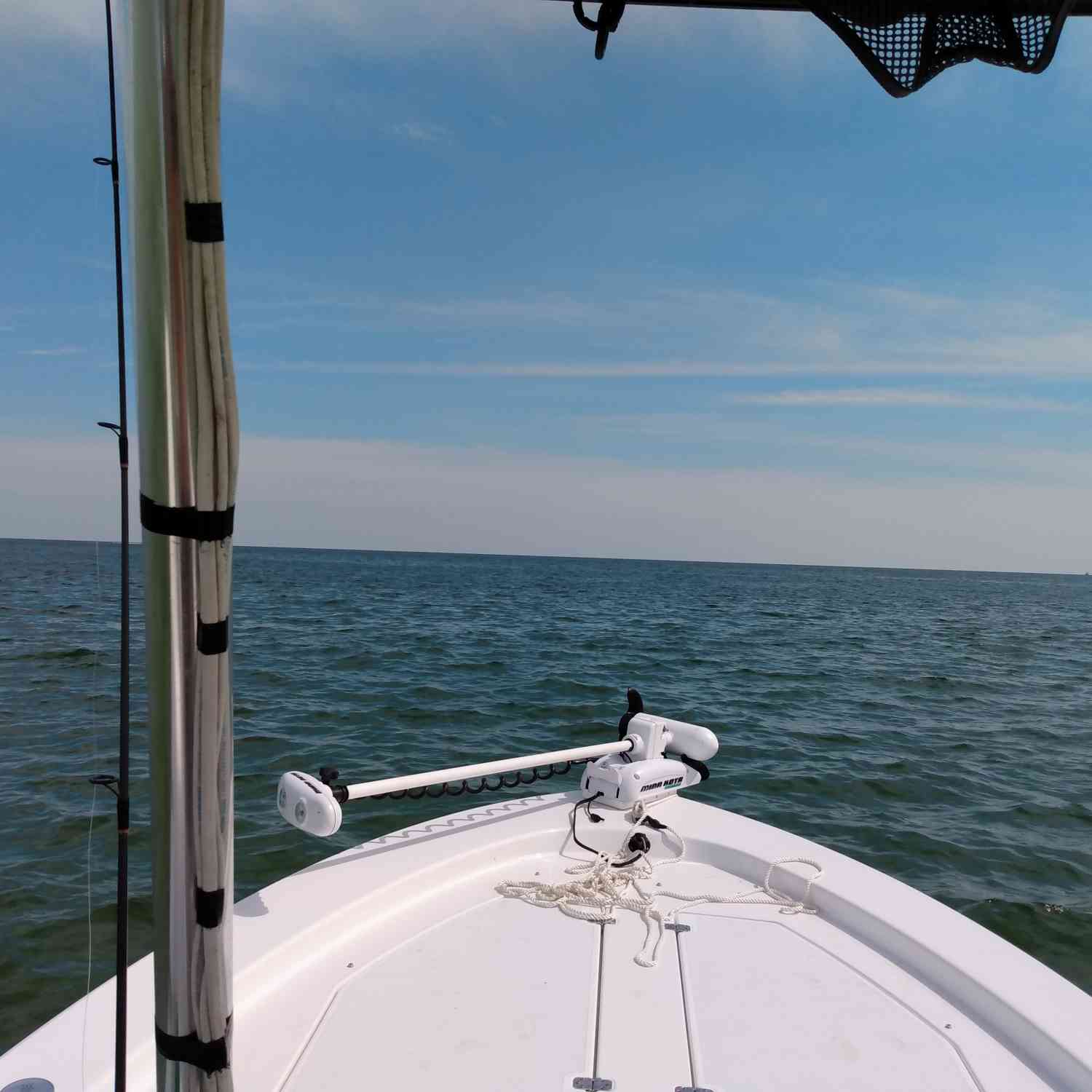 Bow shot. I'm recently the proud owner of a 2017 20 island bay. Over all I love the boat. I hav...