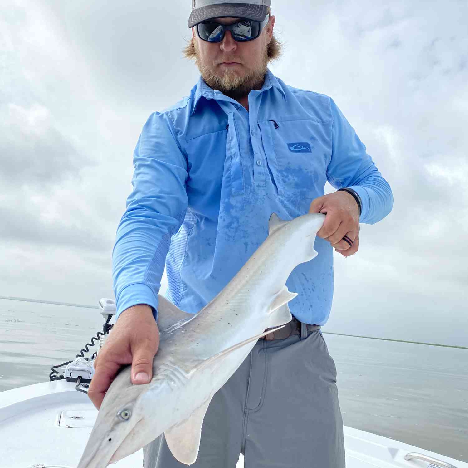 Title: Out fishing in the Sportsman - On board their Sportsman Masters 207 Bay Boat - Location: Shellmans Bluff, Ga. Participating in the Photo Contest #SportsmanJune2020