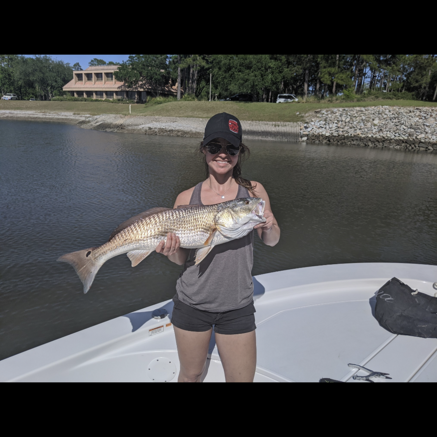 Catching Red fish In Hilton Head South Carolina