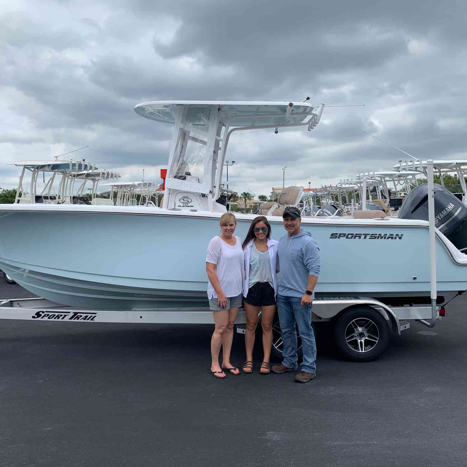 Excited to purchase our Open 232!  Ready to get her in the water!!