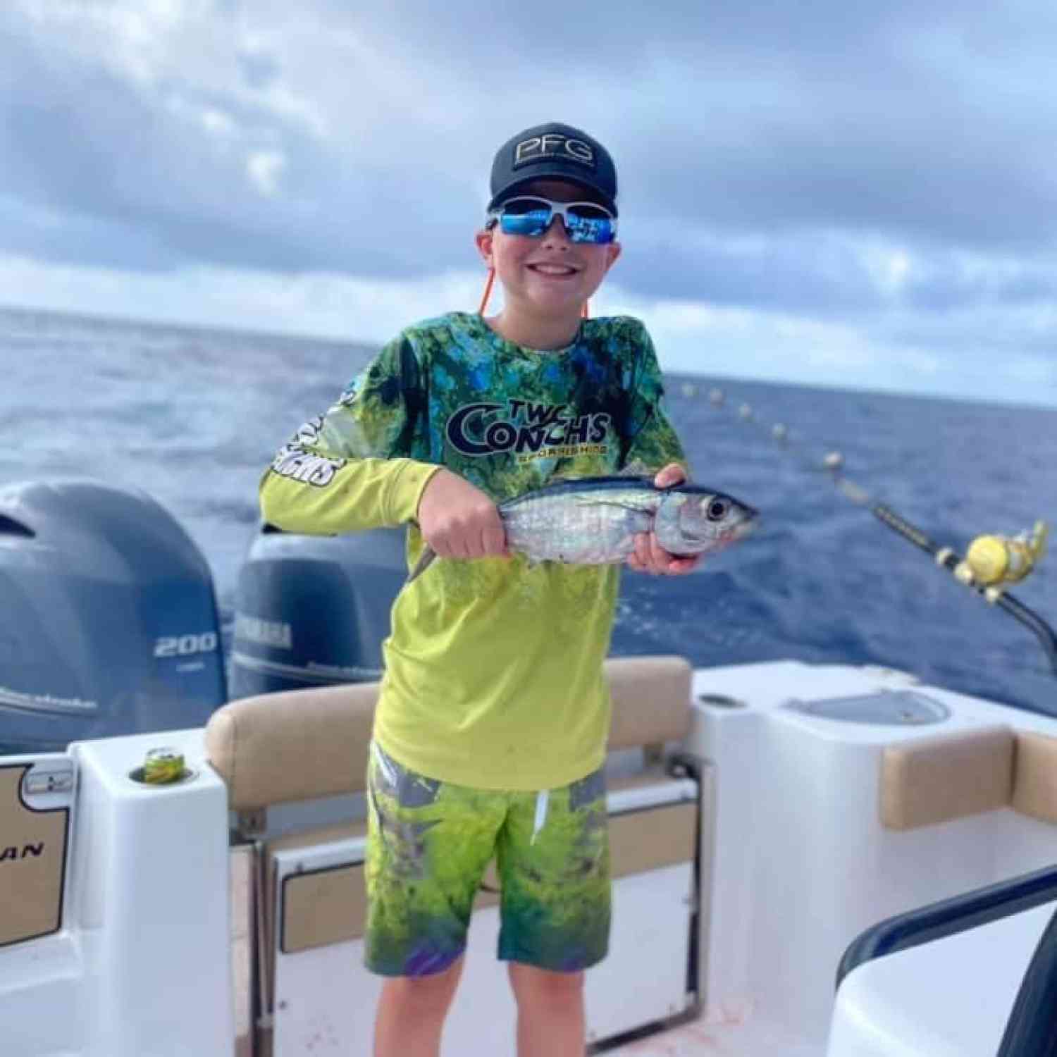 My son caught his first tuna while we were in the Keys last week. Conditions were quite sporty but the...