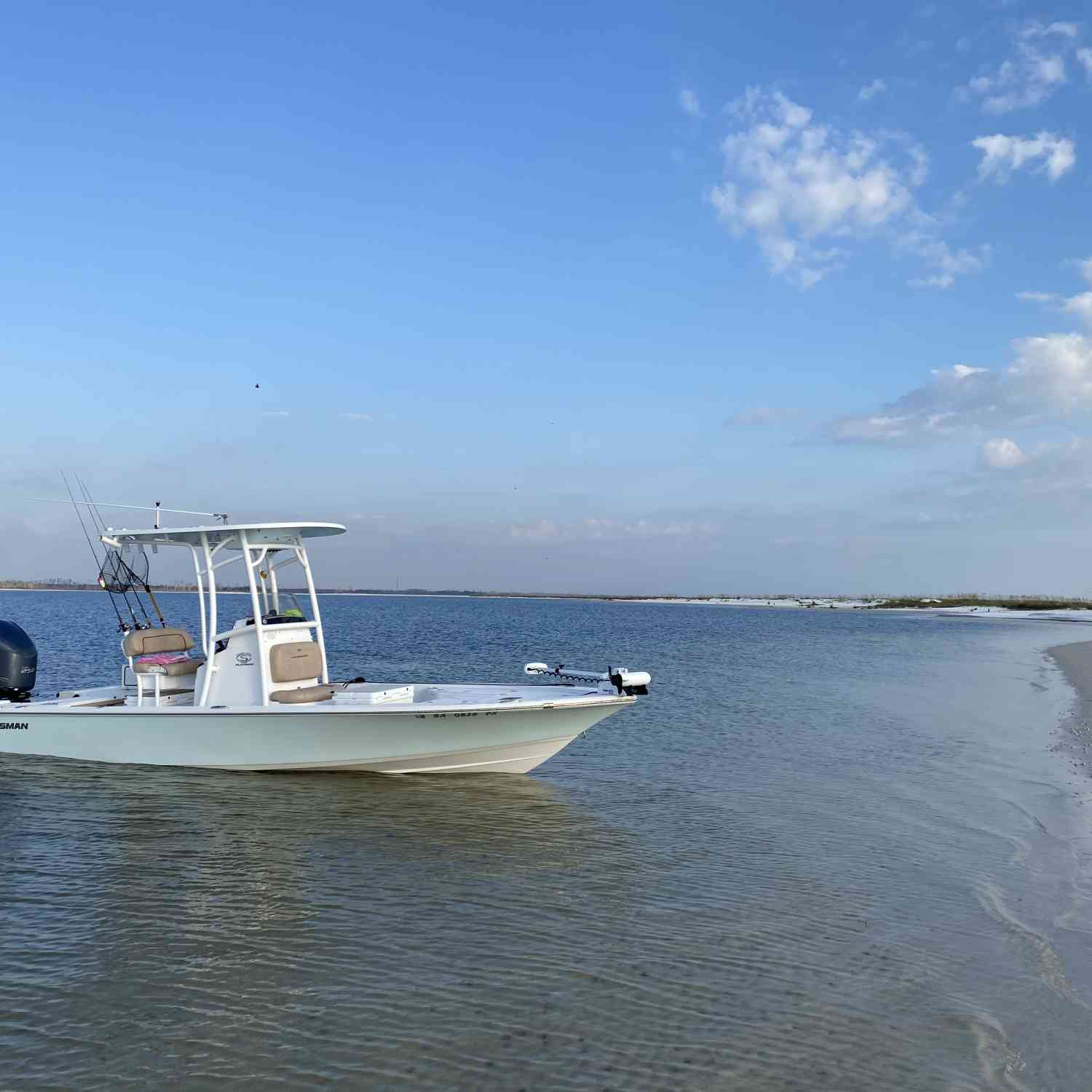 Taking a break from chasing Redfish at one of my favorite places! Crooked Island near Panama Ci...