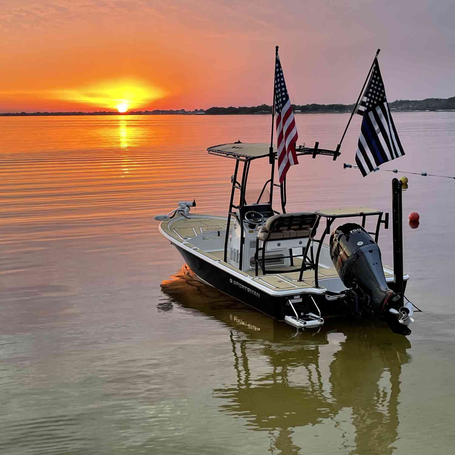 Not sure what is more beautiful the sunset or the boat.