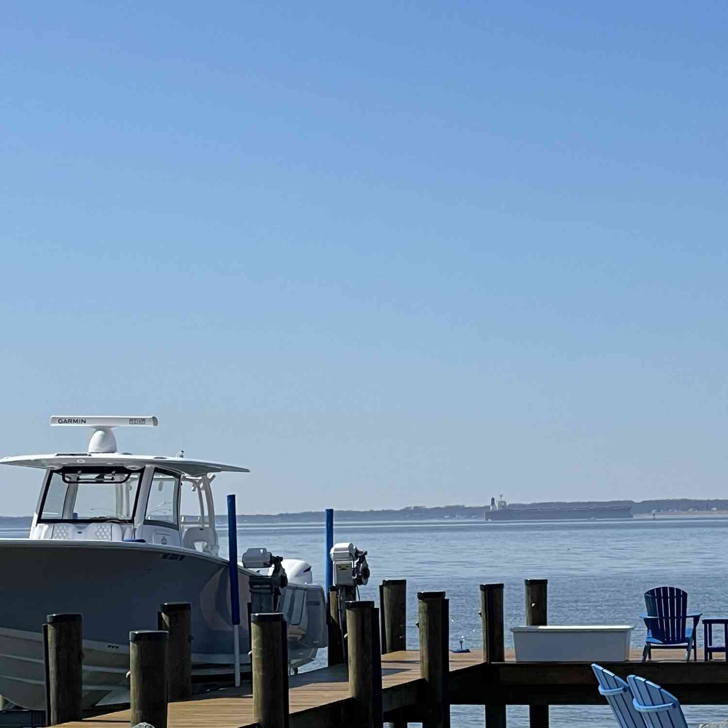 Title: Simply a pleasure - On board their Sportsman Open 352 Center Console - Location: Kent Island, MD. Participating in the Photo Contest #SportsmanApril2021