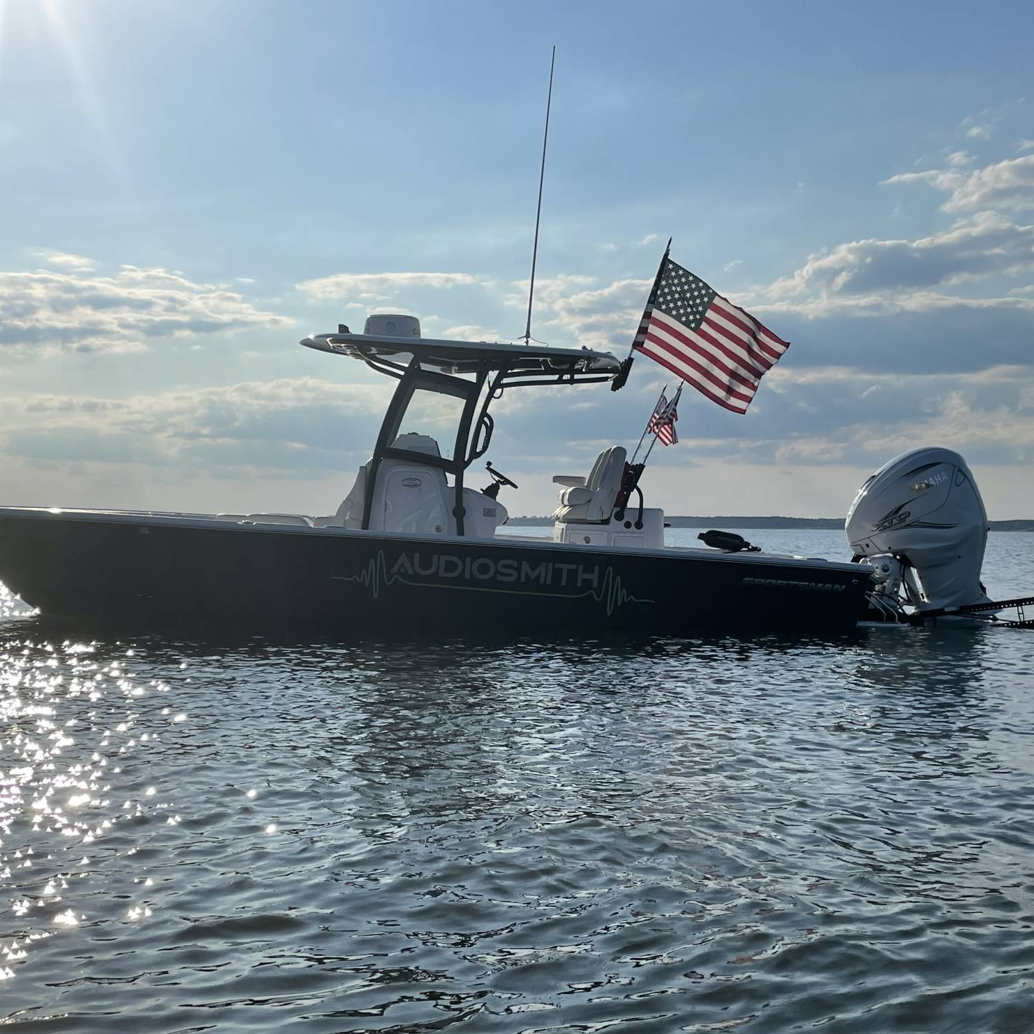 Title: Island 🏝 Hoping - On board their Sportsman Masters 267OE Bay Boat - Location: Cedar Point, NC. Participating in the Photo Contest #SportsmanAugust2021