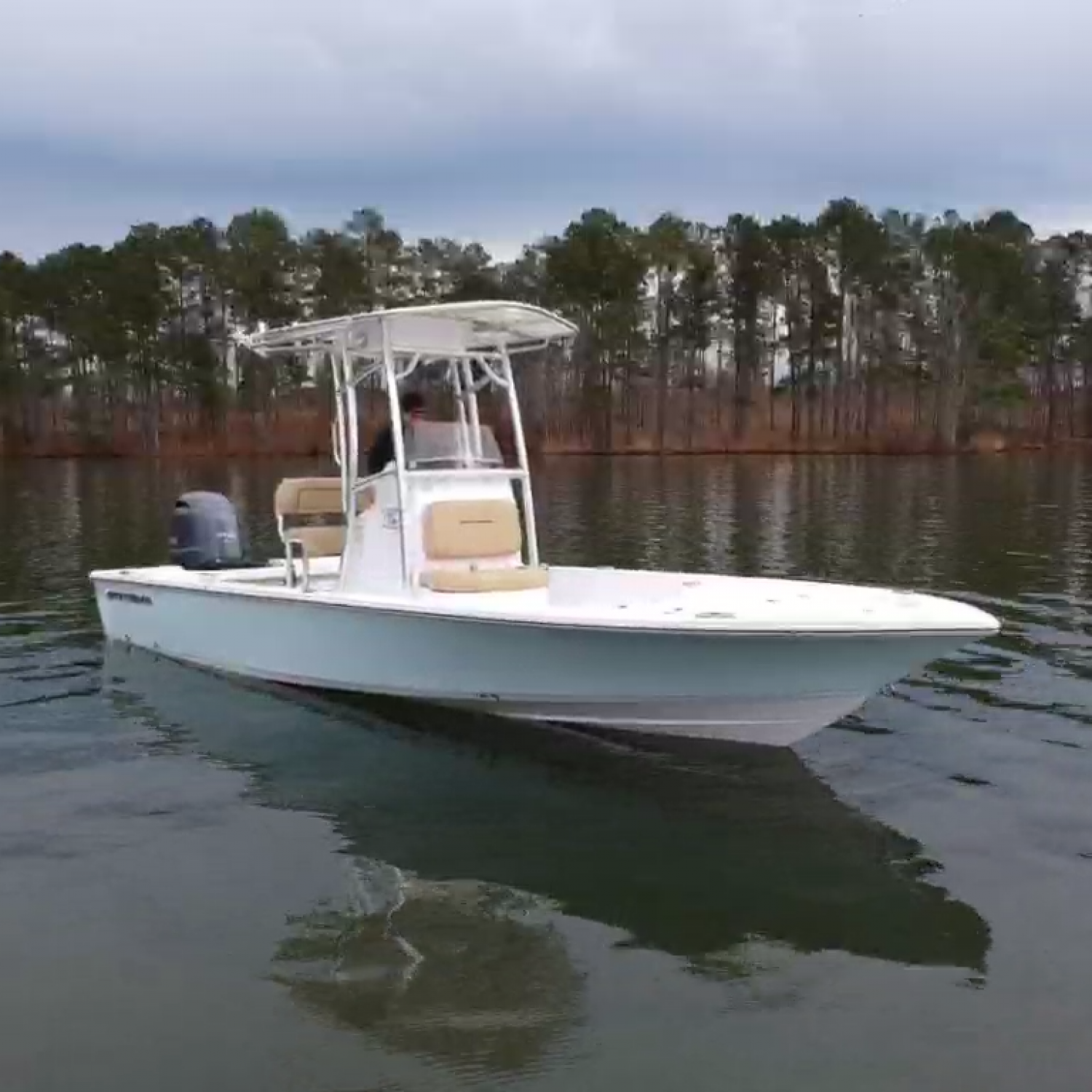 February and 48 degrees - love this boat and couldn’t help but get out deposit the cold!