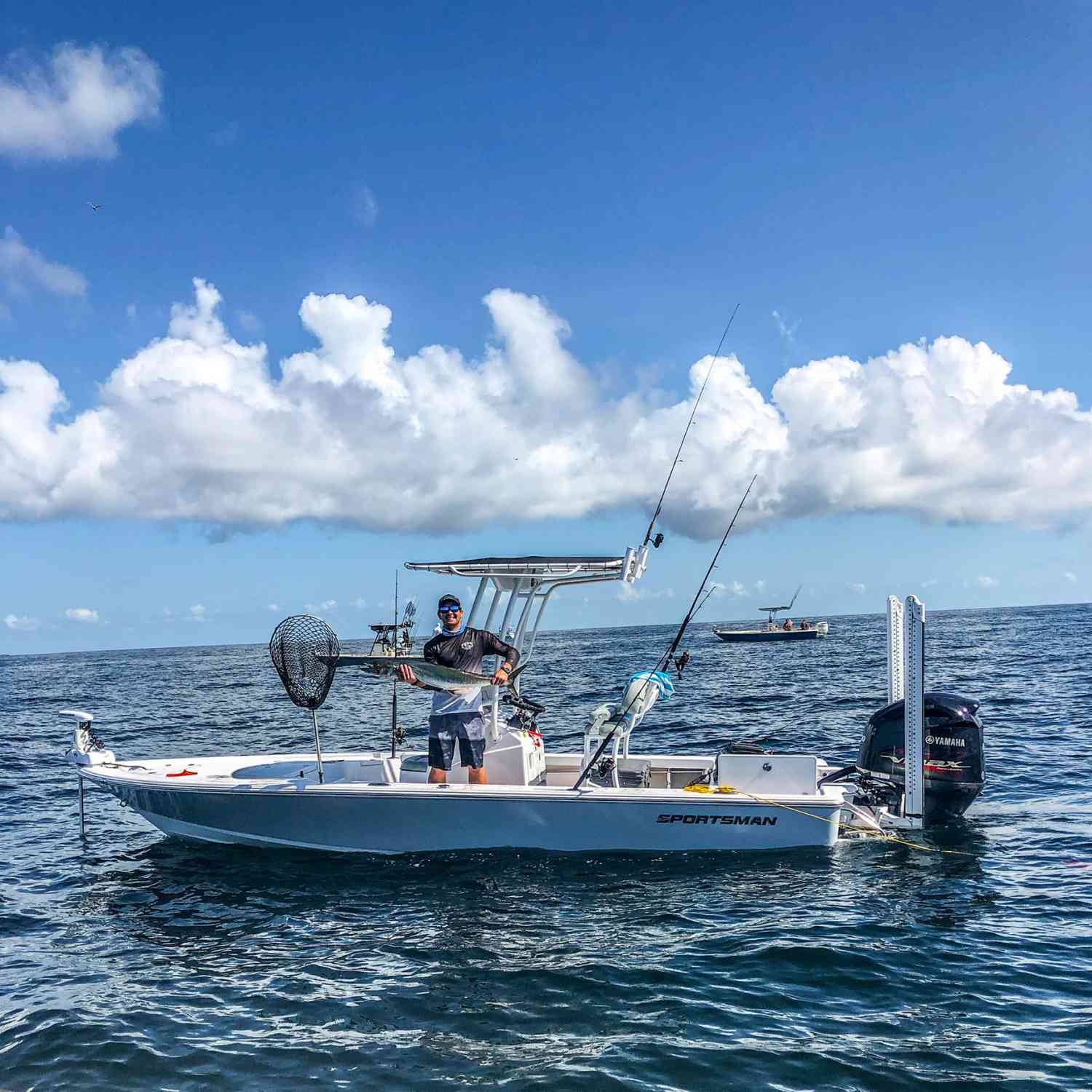 Fishing 12 miles out at the nearshore reef