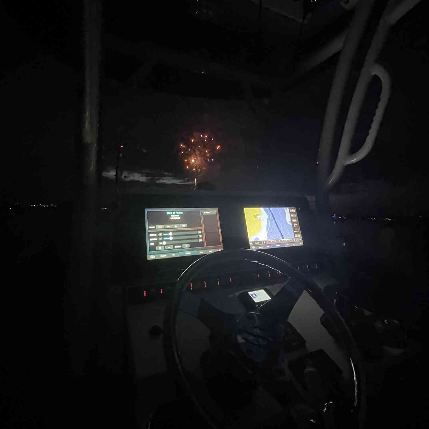 There was a big firework event on July 3rd on the water with about 250-300 boats attending the...