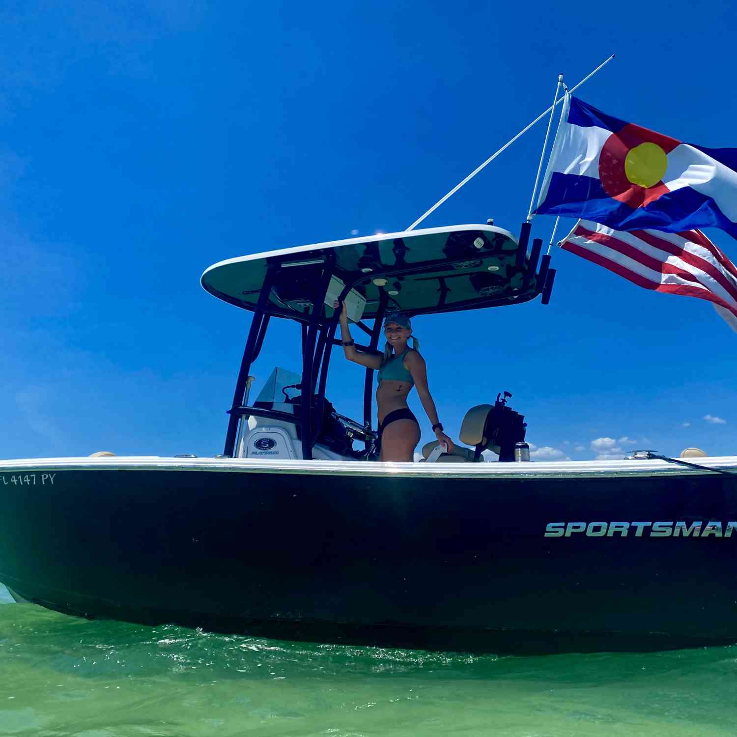 Good looking boat too .. Sunday sandbar days ?