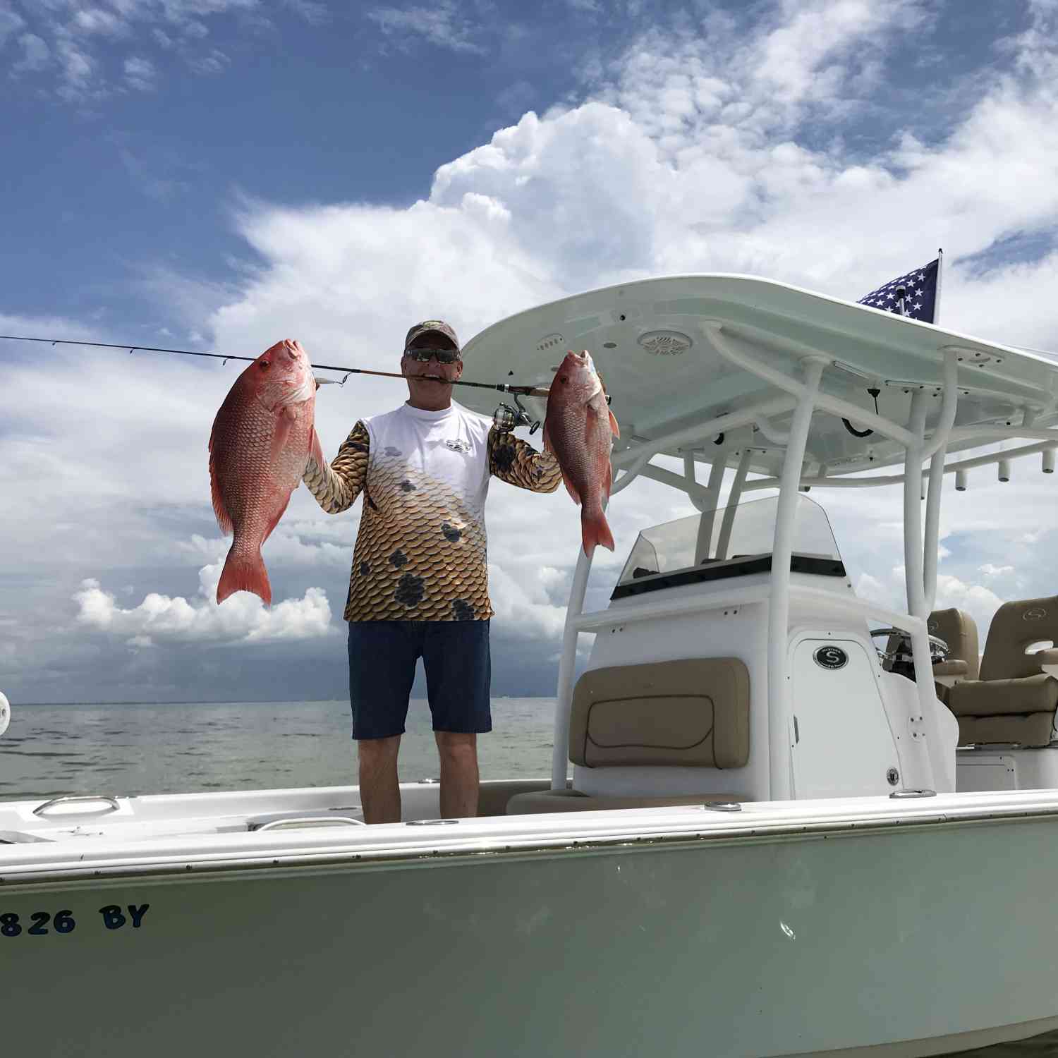 Red Snapper. I Love the ability of fishing inshore and offshore. 267 Masters. Is the best all around boat. Does...