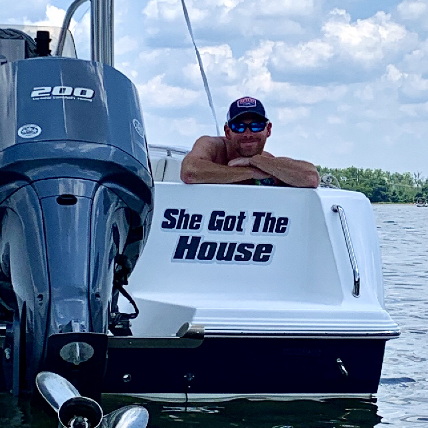 Title: She got the house but not my Sportsman. - On board their Sportsman Heritage 231 Center Console - Location: James River VA. Participating in the Photo Contest #SportsmanJune2021