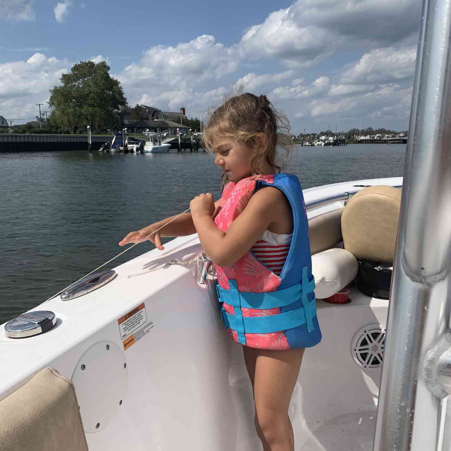 Title: Roll Tide on the Low Tide - On board their Sportsman Open 212 Center Console - Location: Manasquan, NJ. Participating in the Photo Contest #SportsmanMarch2021