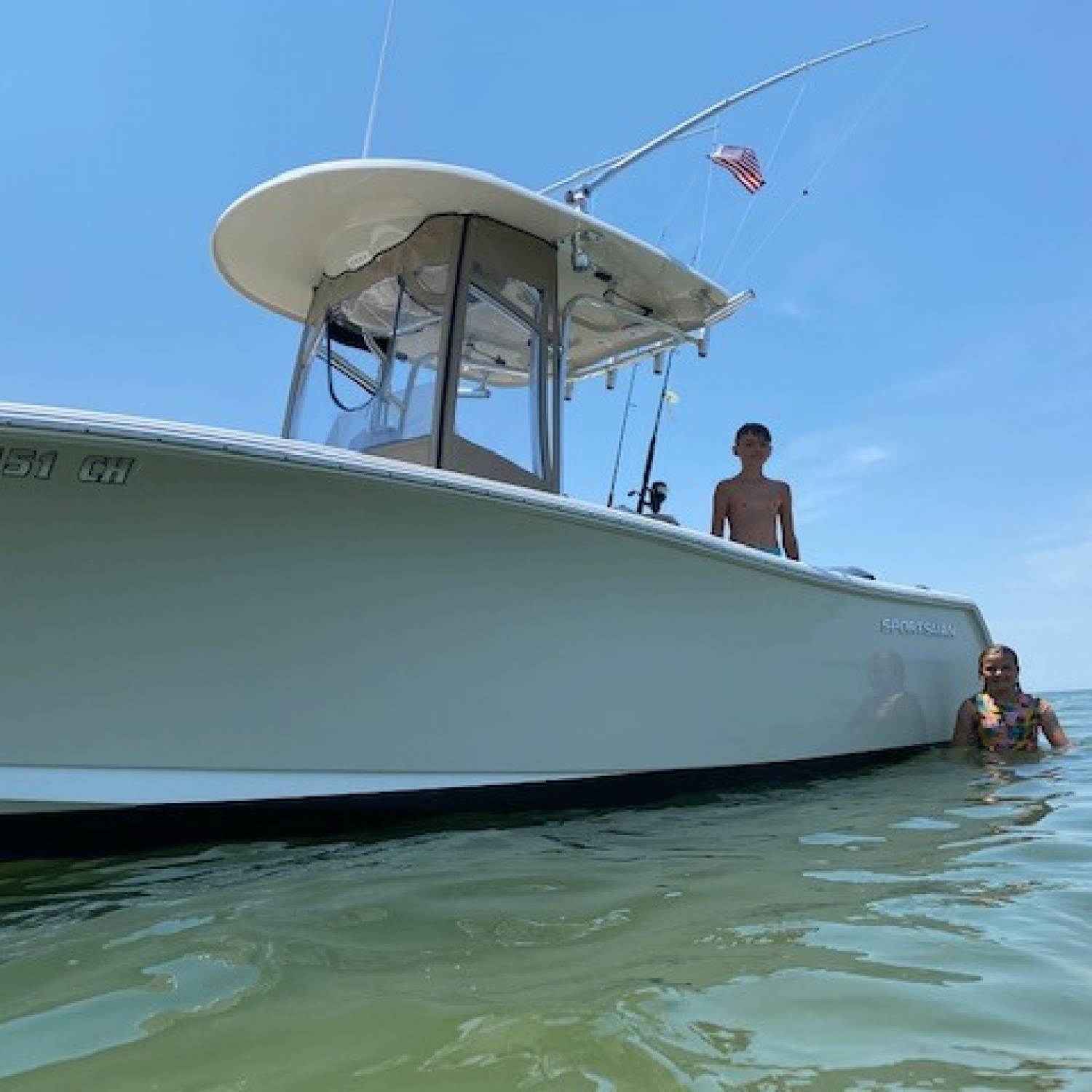 Title: Dream Boat - On board their Sportsman Open 232 Center Console - Location: Virginia Beach. Participating in the Photo Contest #SportsmanNovember2021