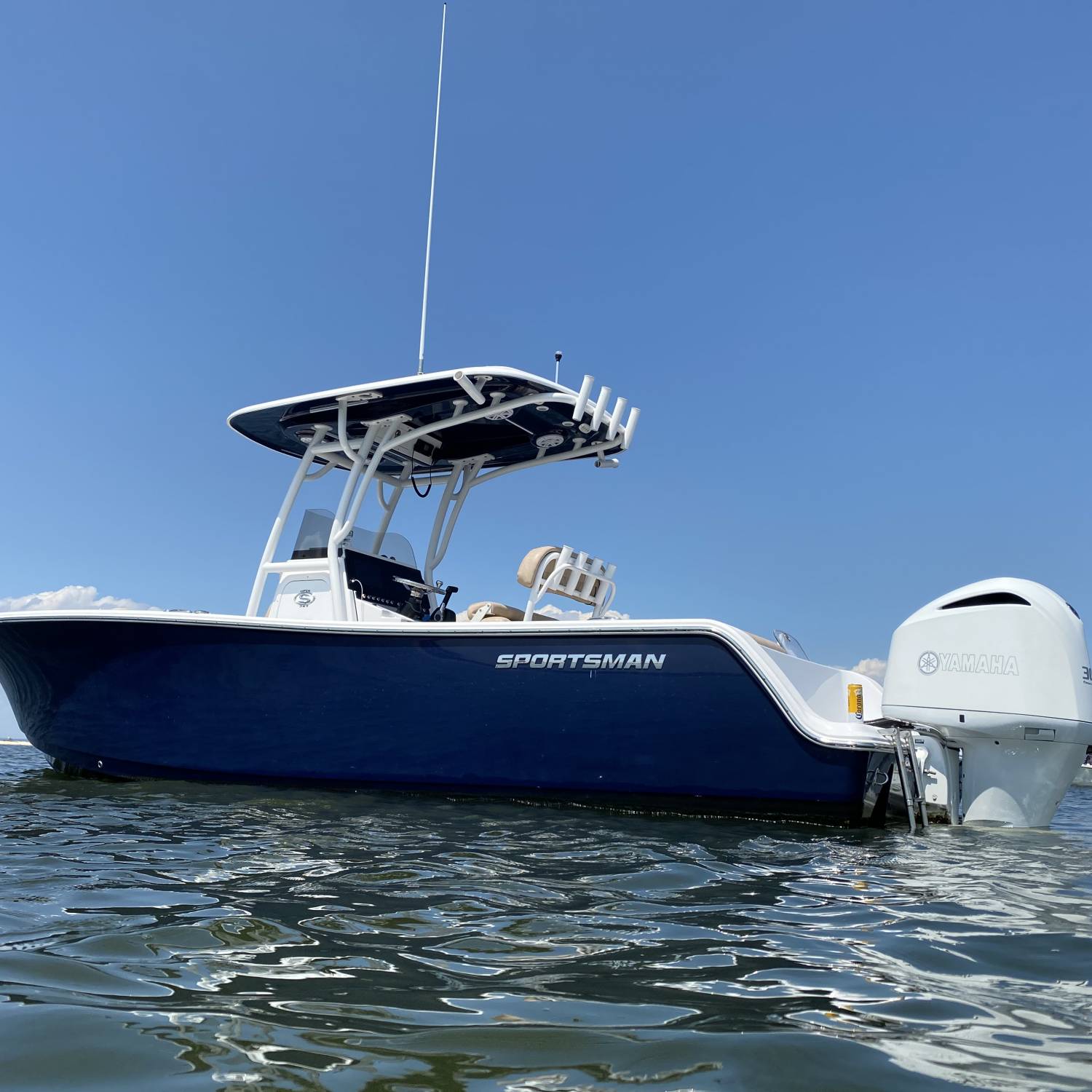 Title: Coronas and Boats - On board their Sportsman Open 242 Center Console - Location: Sand city Island, long island. Participating in the Photo Contest #SportsmanOctober2021