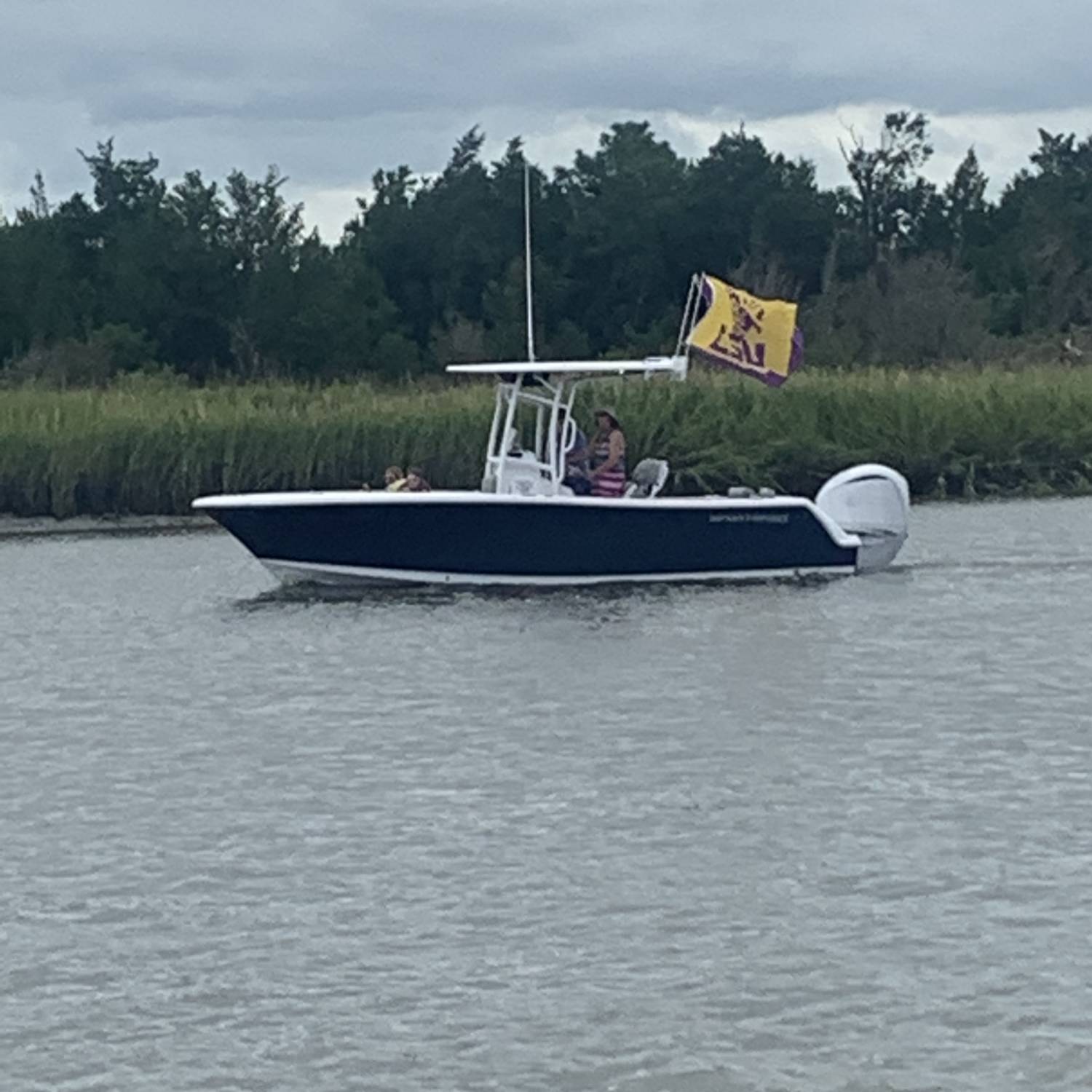 Title: Water Trip to Lake Moultrie from Charleston Harbor - On board their Sportsman Heritage 231 Center Console - Location: Charleston Harbor. Participating in the Photo Contest #SportsmanSeptember2021