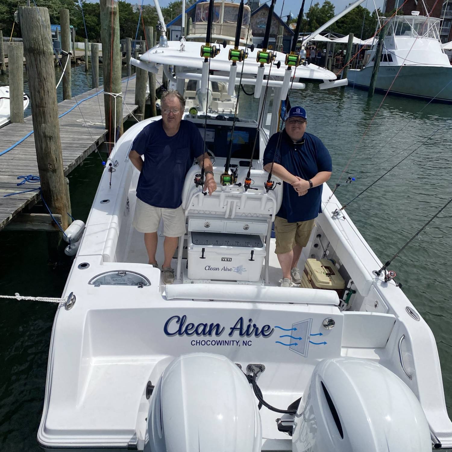 Taken at the marina after fishing with my father. Great catch, great food, and memories!