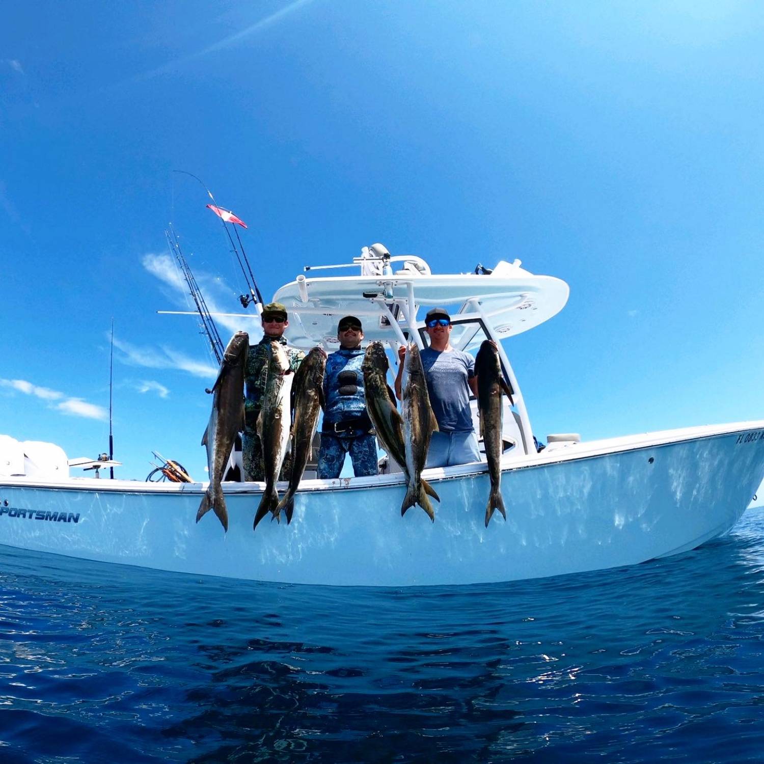 Title: 282 TE - On board their Sportsman Open 282TE Center Console - Location: Sebastian Inlet Florida. Participating in the Photo Contest #SportsmanSeptember2021