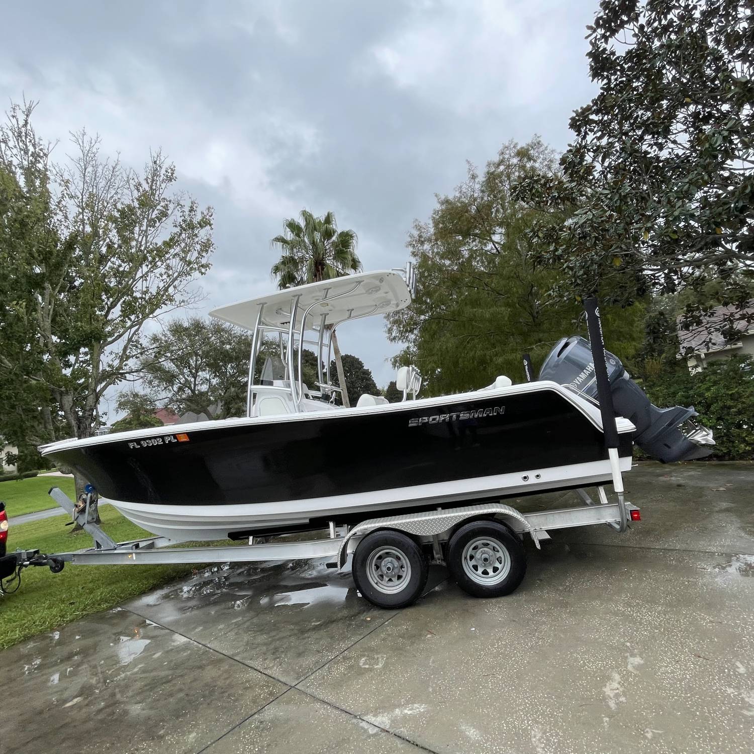 Title: Getting ready for the lake! - On board their Sportsman Heritage 231 Center Console - Location: Montverde, FL. Participating in the Photo Contest #SportsmanApril