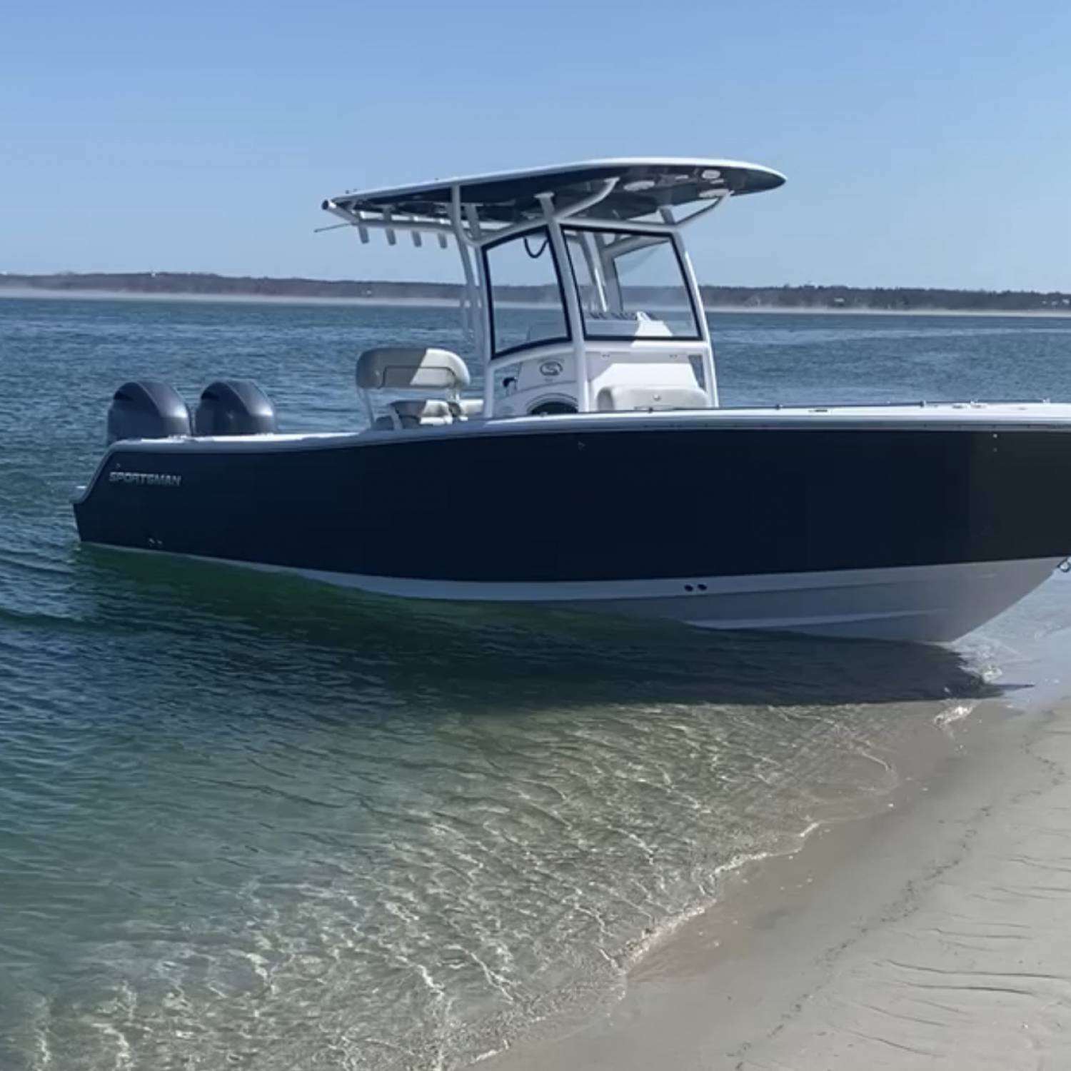 The day I purchased the boat and sea trial!