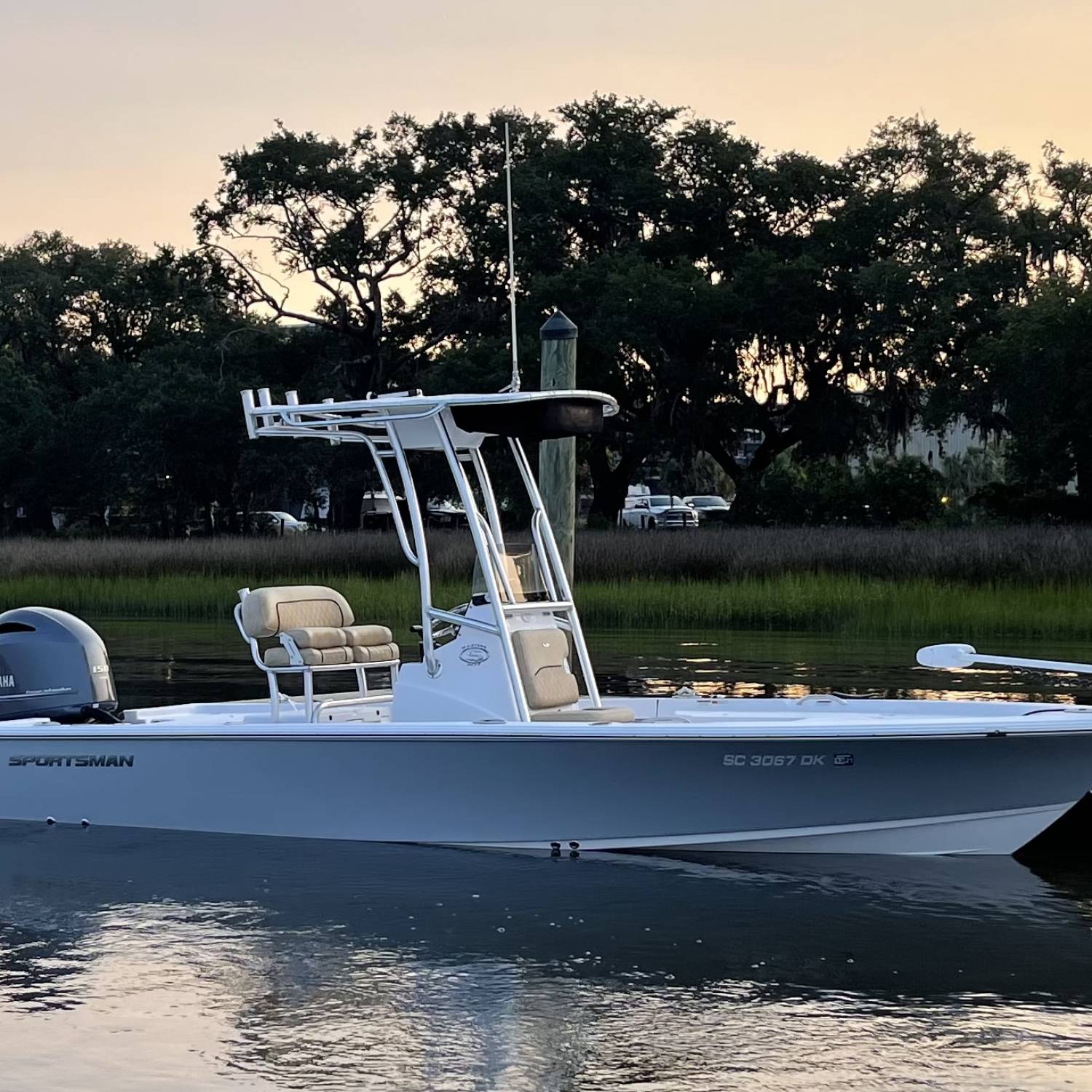 Early morning July 4th. Helped my buddy launch his boat and saw ours tied to the dock. Couldn’t...