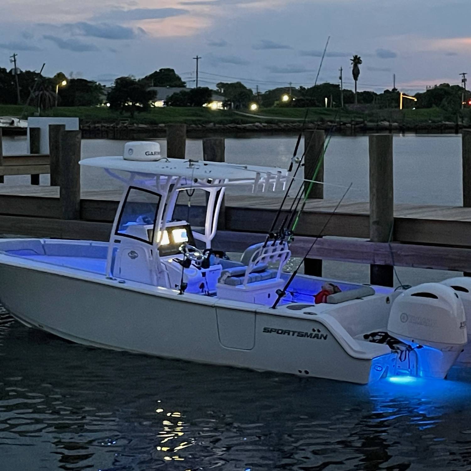 We just got back from 60 miles offshore and docked to clean the fish.