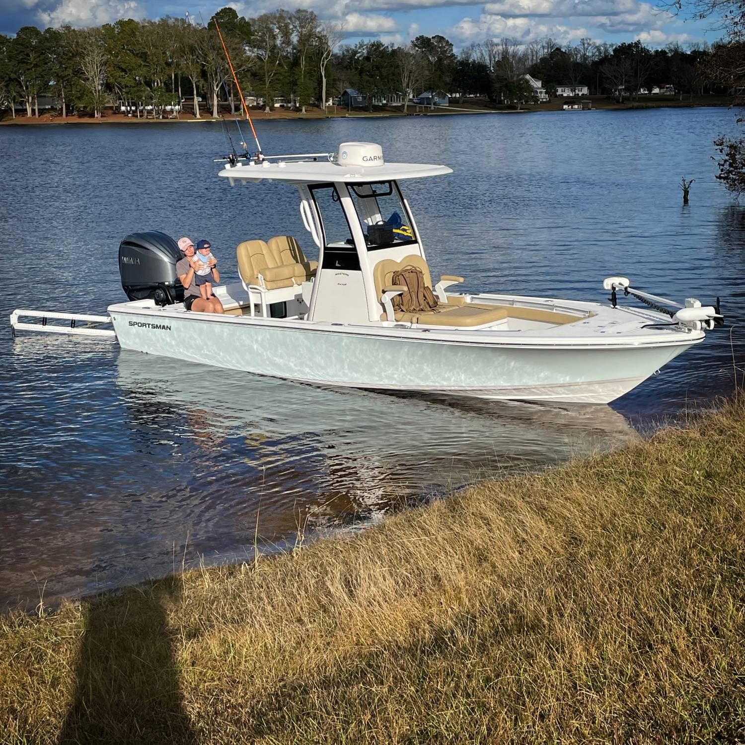 My son’s first time out in the boat and he loved it!