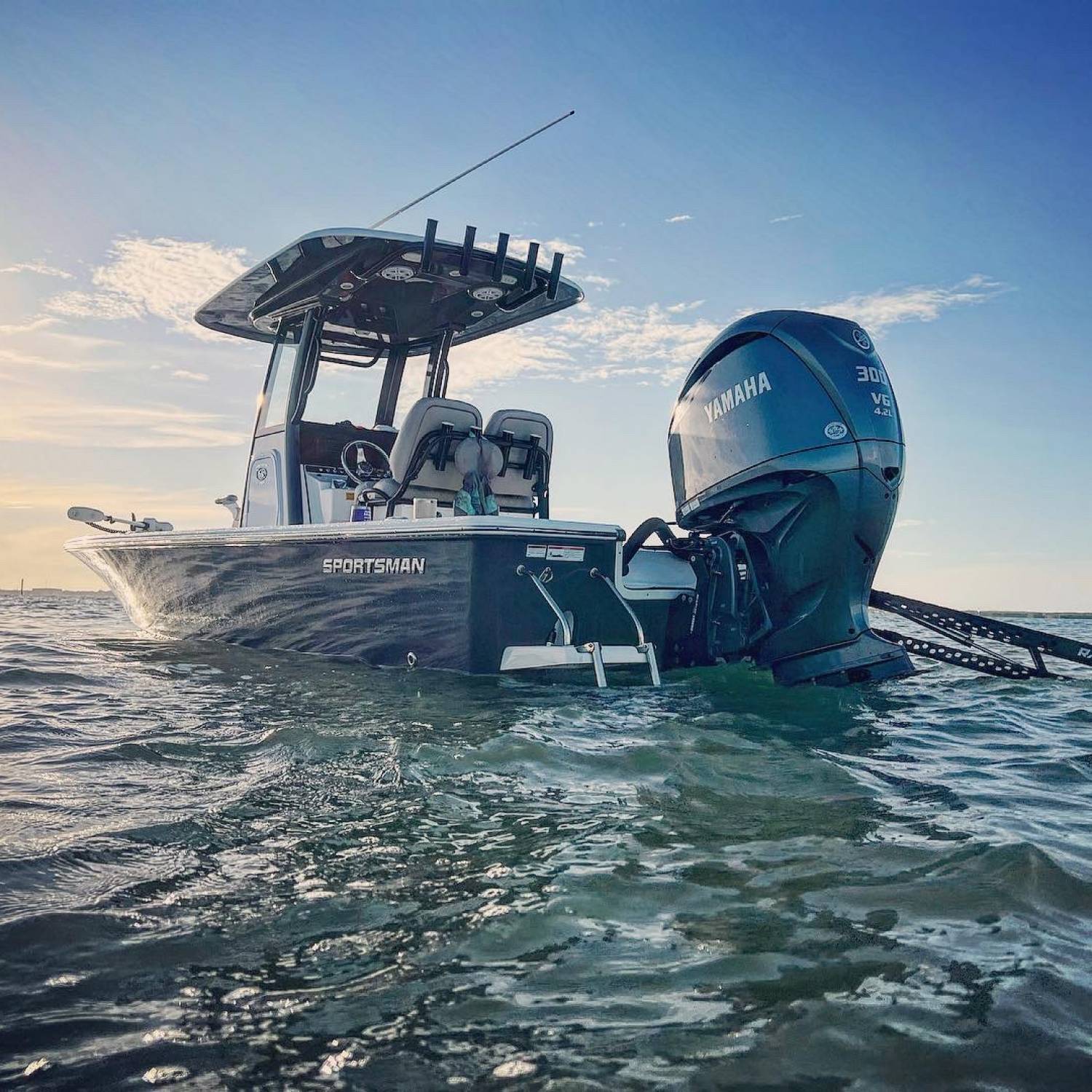 Took the family out for dinner at the sandbar on a Friday night and enjoyed everything our sportsman boat had...