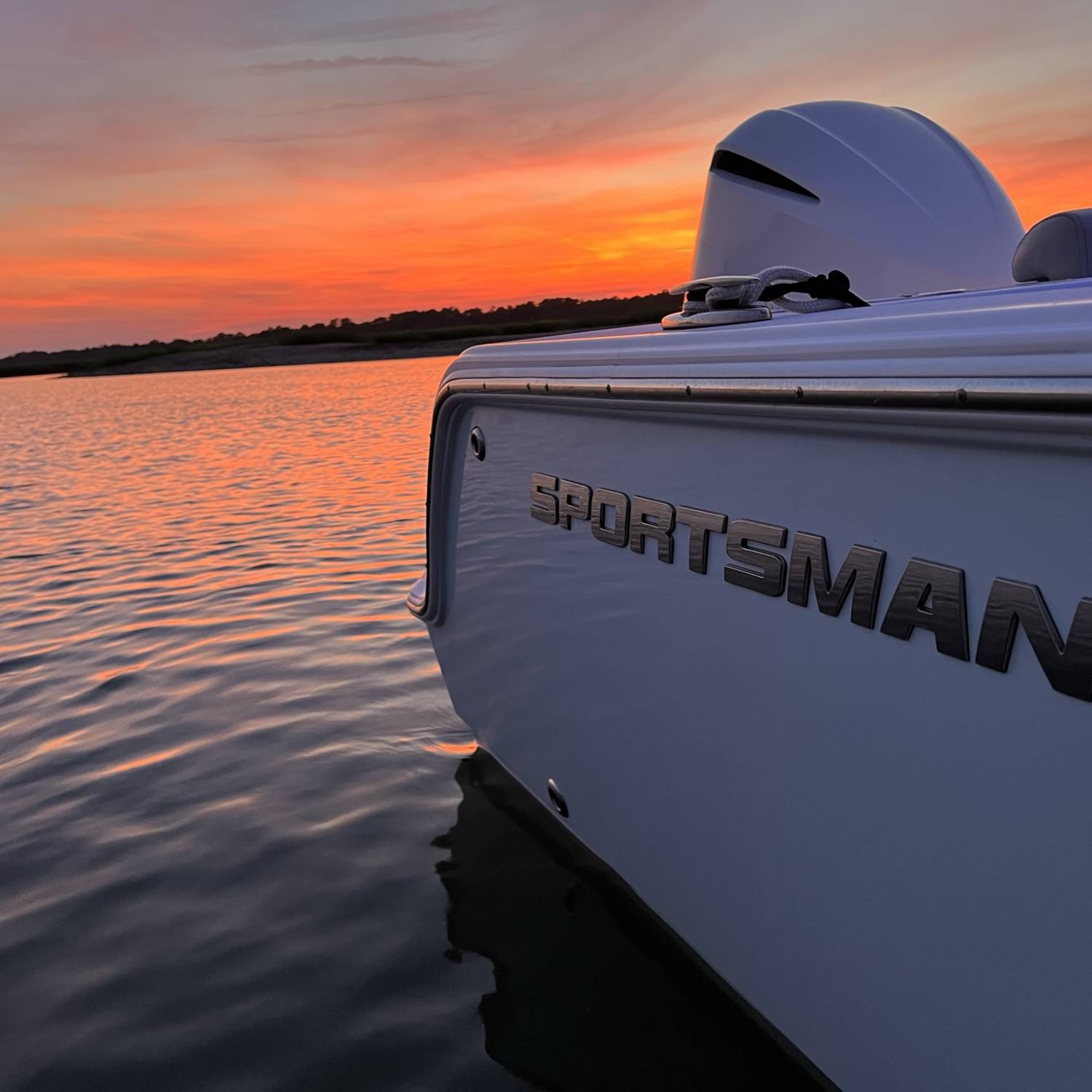 Title: Lowcountry Sunsets - On board their Sportsman Open 242 Center Console - Location: Hilton head Island , SC. Participating in the Photo Contest #SportsmanJuly