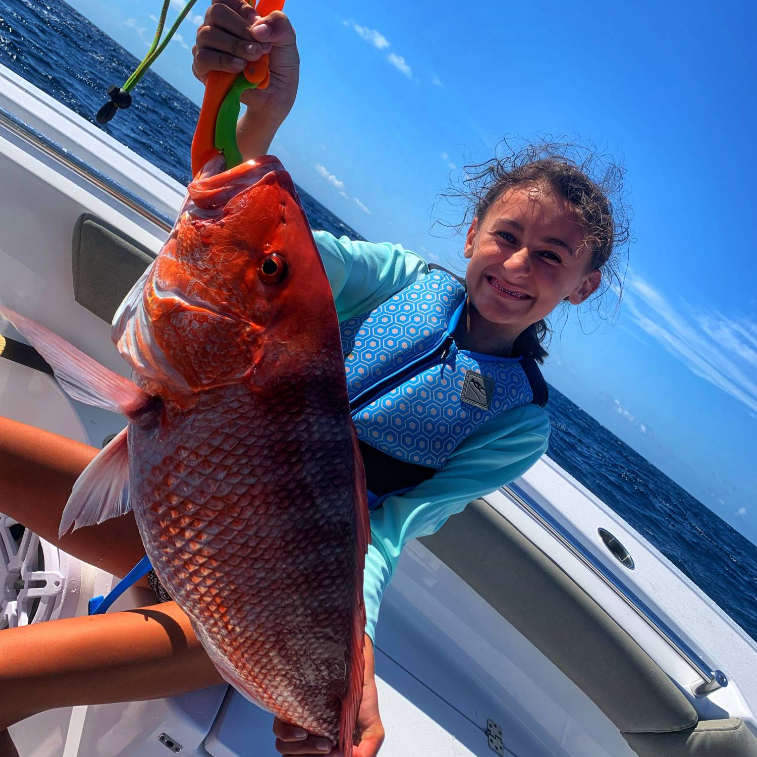 Title: She thinks we’re just fishing. - On board their Sportsman Open 212 Center Console - Location: Orange Beach Alabama. Participating in the Photo Contest #SportsmanJune