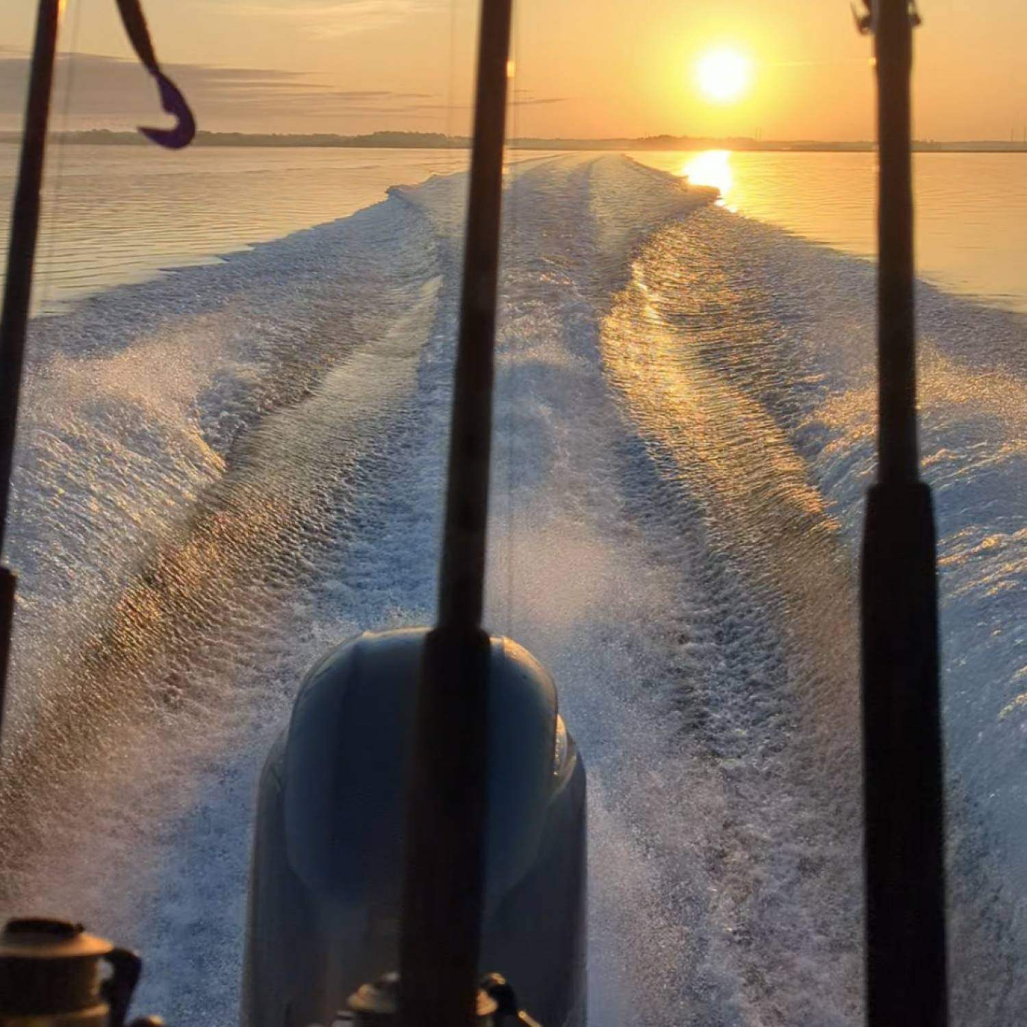 Title: Morning Ride Out - On board their Sportsman Masters 227 Bay Boat - Location: Charleston SC. Participating in the Photo Contest #SportsmanJune
