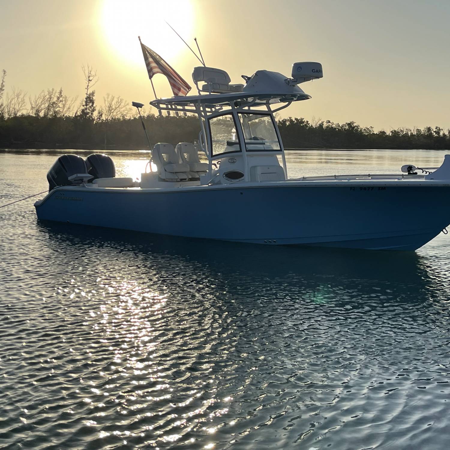 Title: Send It! - On board their Sportsman Open 282 Center Console - Location: Key Waden island. Participating in the Photo Contest #SportsmanMarch