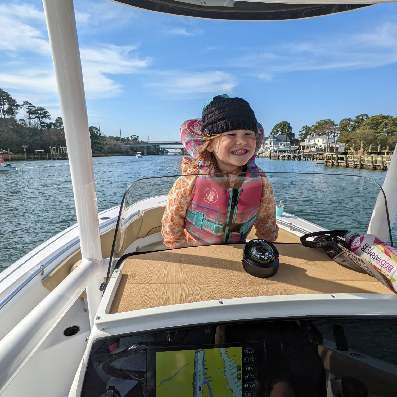 Title: Everyone, big and small, enjoying the Sportsman - On board their Sportsman Heritage 231 Center Console - Location: Virginia Beach VA. Participating in the Photo Contest #SportsmanMarch