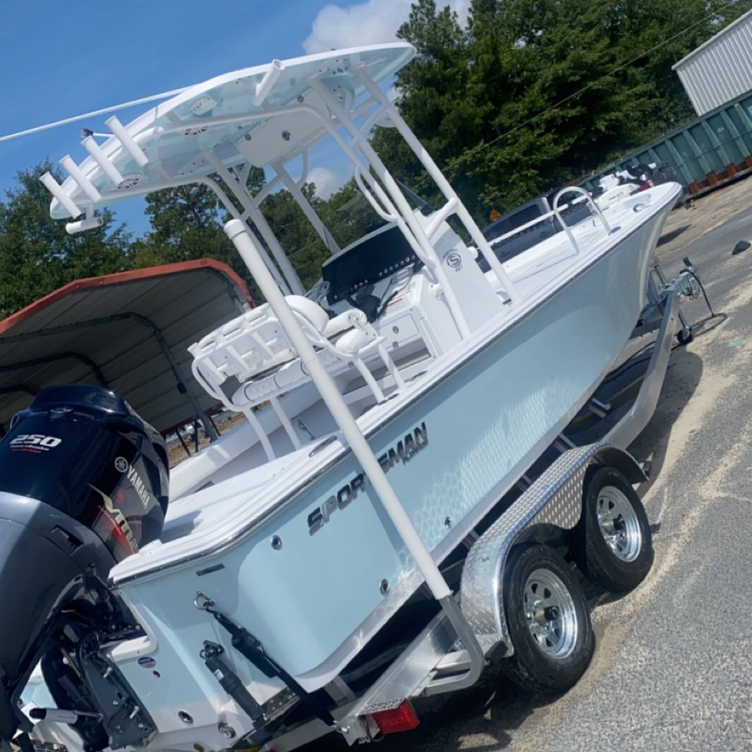 Anchored up at the beach