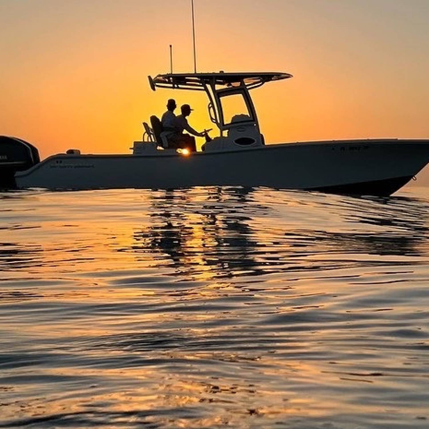 Title: Sundown Downtown - On board their Sportsman Open 282 Center Console - Location: Naples Florida. Participating in the Photo Contest #SportsmanMarch