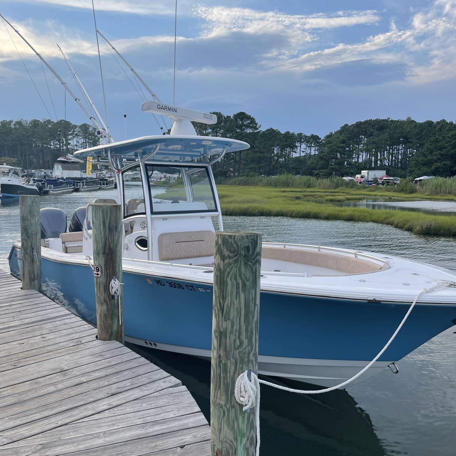 Title: First time it’s actually clean - On board their Sportsman Open 282 Center Console - Location: Front tear town Oc Maryland. Participating in the Photo Contest #SportsmanMarch