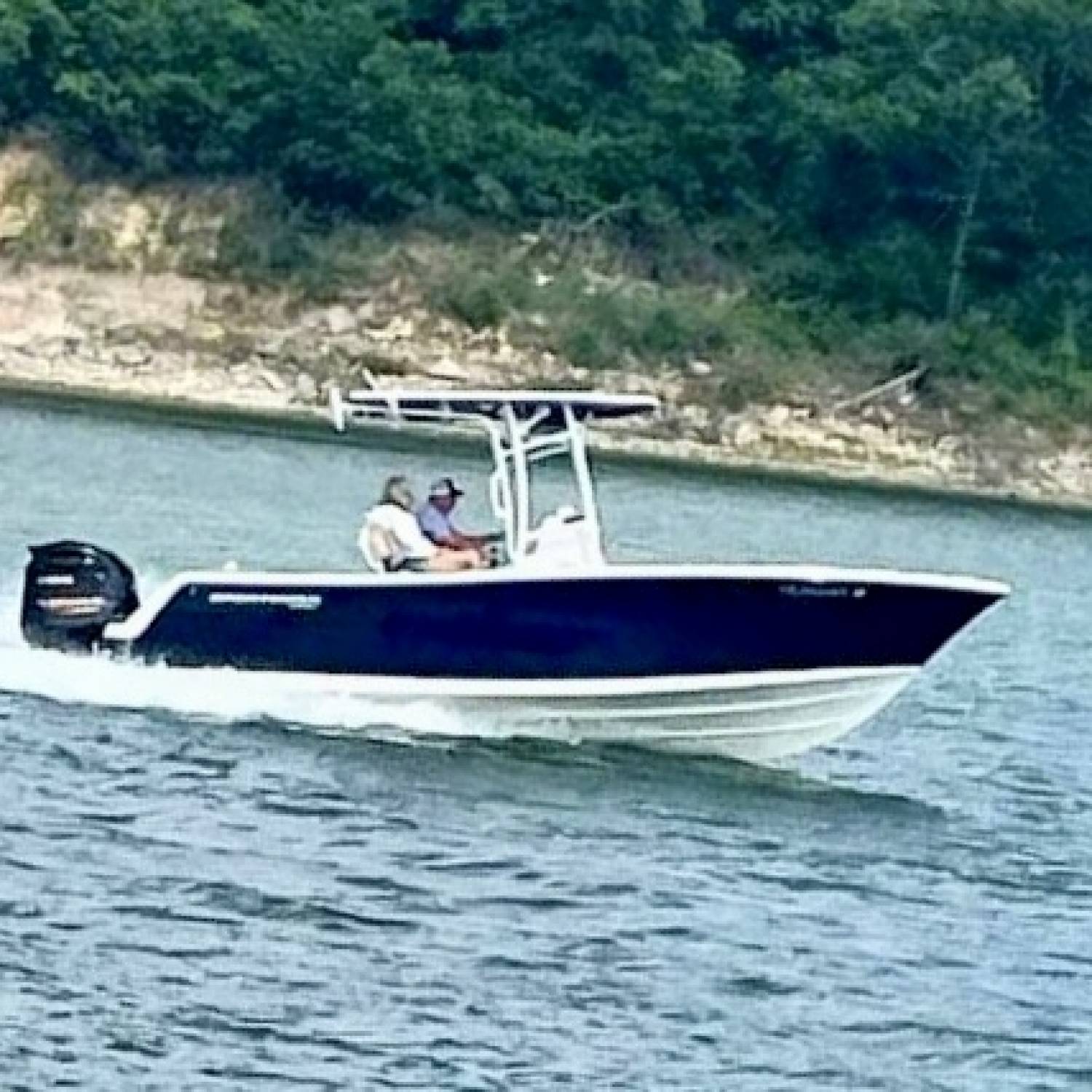 Title: Saturday boat ride - On board their Sportsman Heritage 231 Center Console - Location: Lake Texoma. Participating in the Photo Contest #SportsmanMay