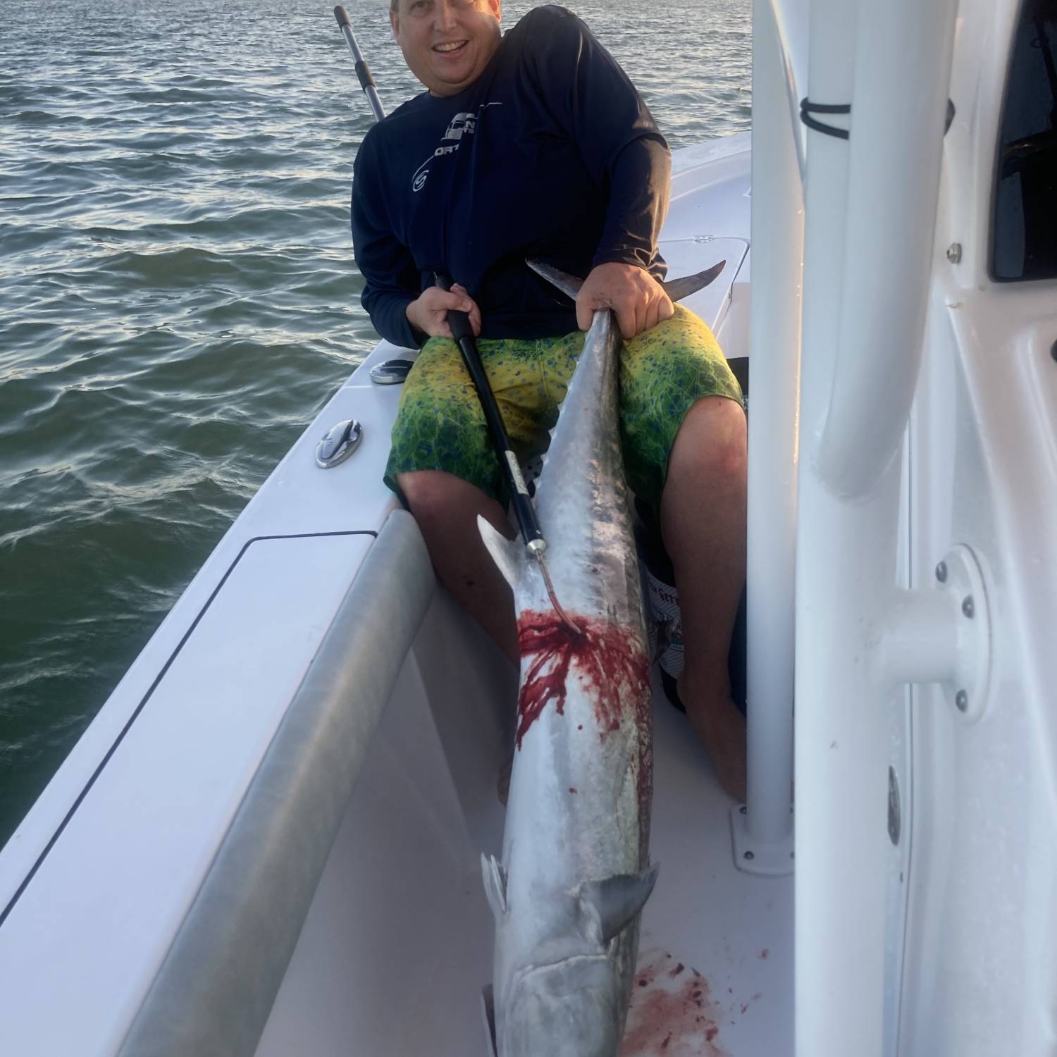 Title: Team Solo-Sportsman - On board their Sportsman Masters 227 Bay Boat - Location: St.pete. Participating in the Photo Contest #SportsmanNovember