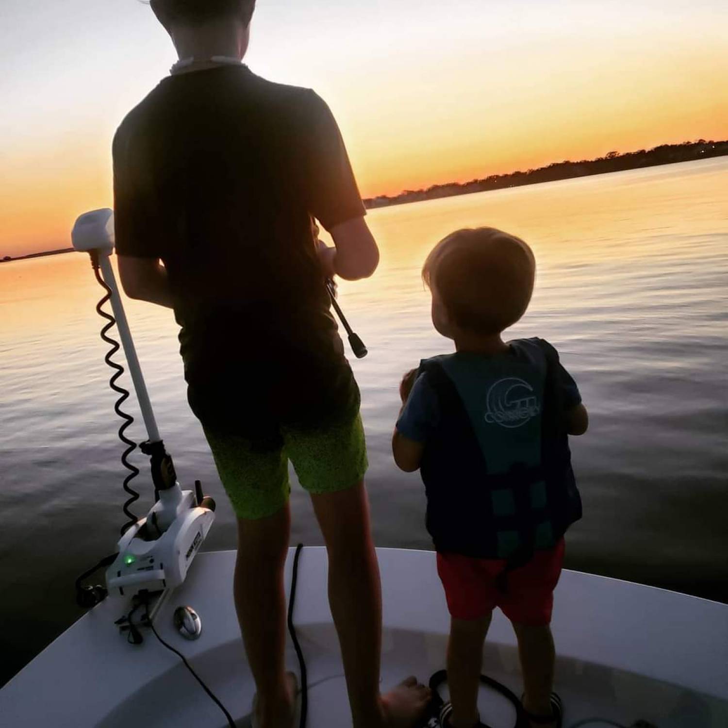 Photo I grabbed of my 2 boys while trout fishing at sunset.  Moments like this are the reasons...