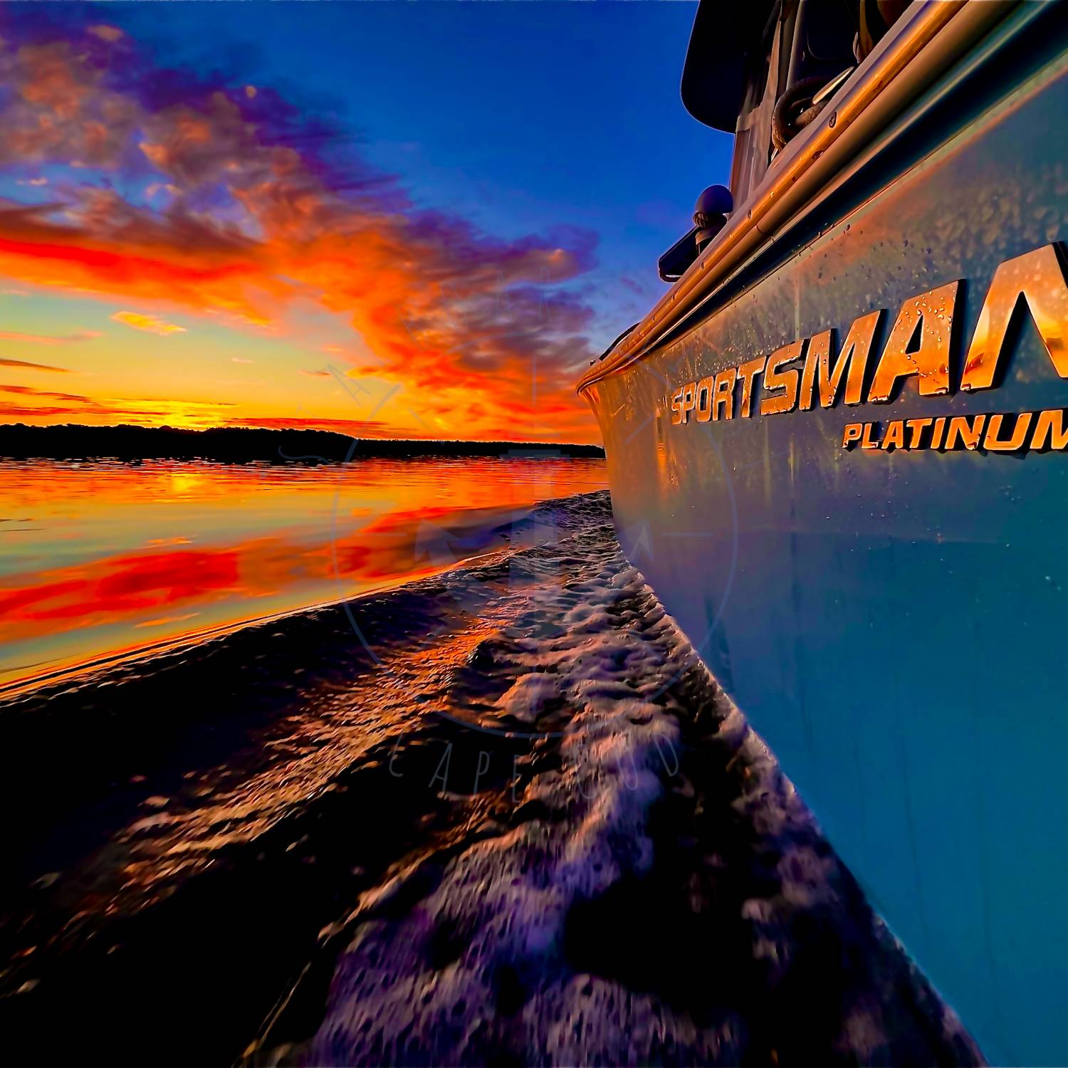 Title: Summer is for sunrises, sunsets, smiles and Sportsman Boats - On board their Sportsman Heritage 231 Center Console - Location: Waquoit Bay, Falmouth Massachusetts. Participating in the Photo Contest #SportsmanOctober