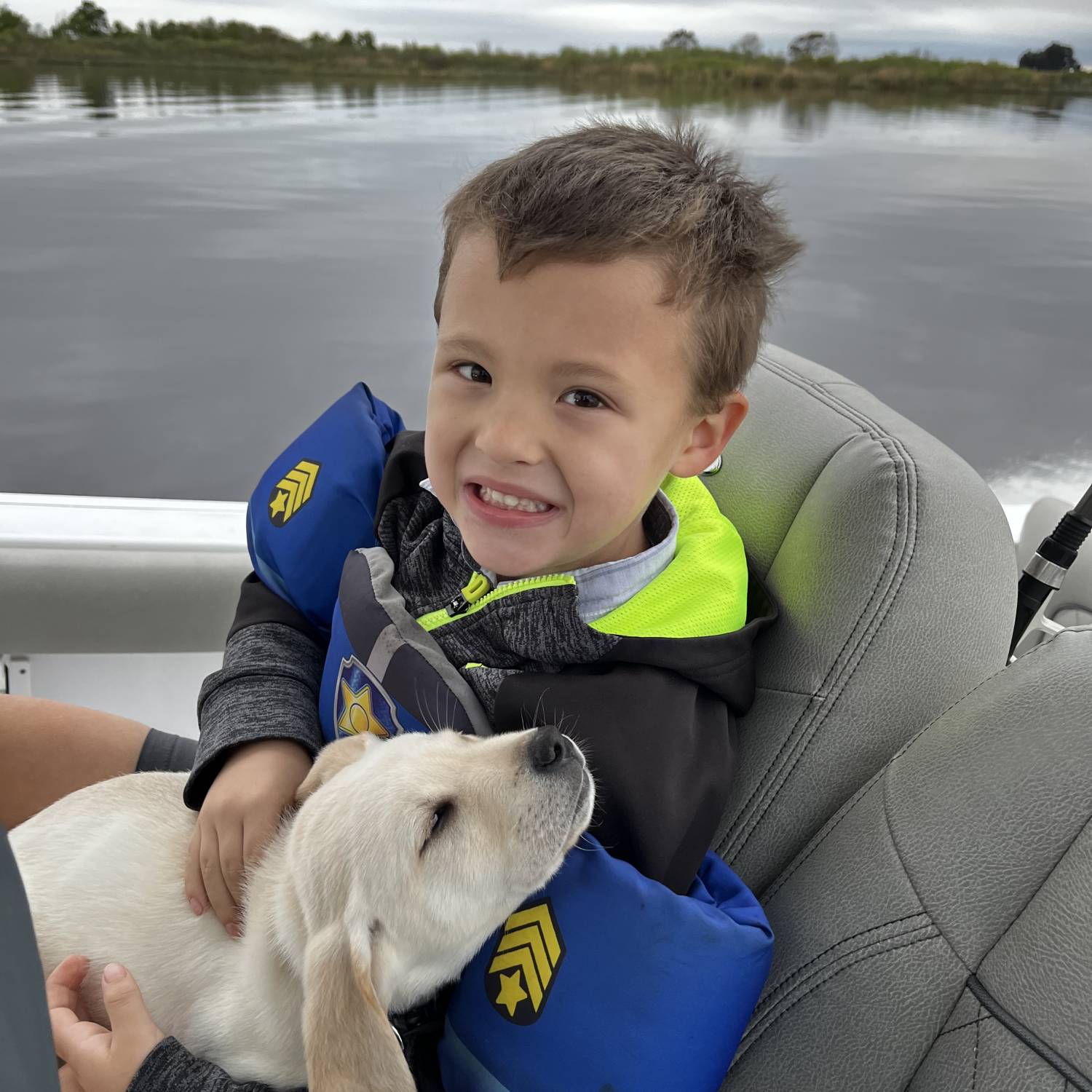 Boy and his dog!