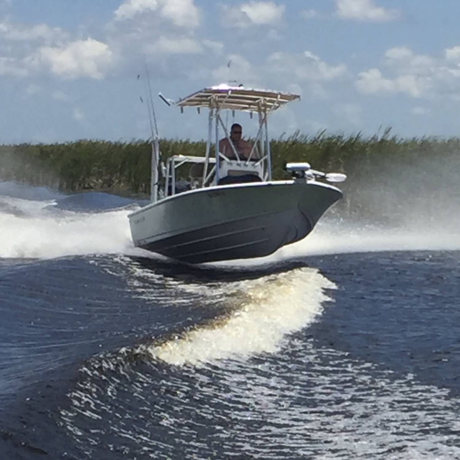 Running out to my fishing hole deep in the Everglades.