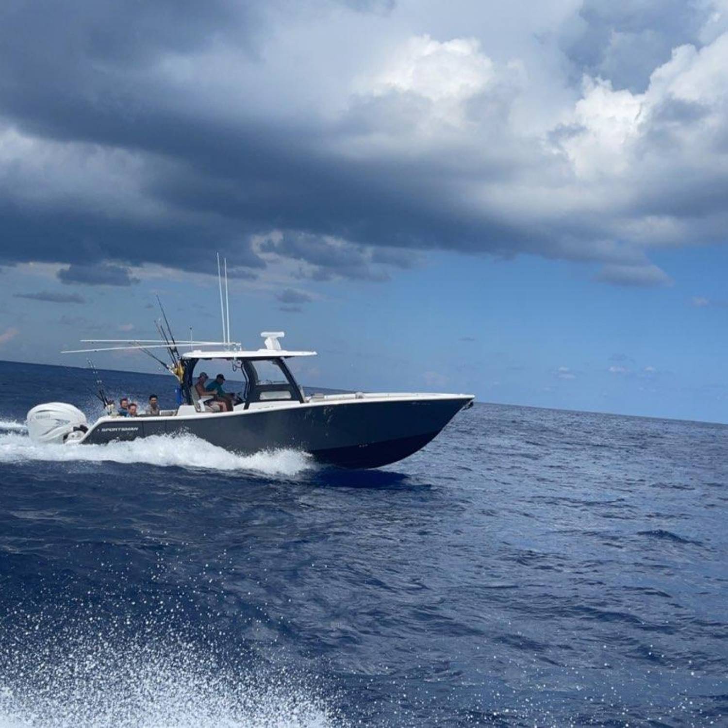 Title: Offshore Fishing Machine - On board their Sportsman Open 322 Center Console - Location: Gulf of Mexico. Participating in the Photo Contest #SportsmanSeptember