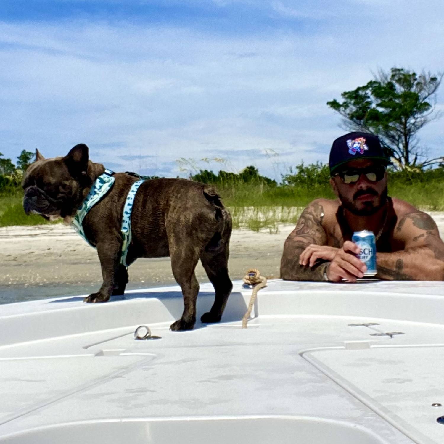 Title: Captain Diesel - On board their Sportsman Masters 227 Bay Boat - Location: St. Augustine, FL. Participating in the Photo Contest #SportsmanSeptember