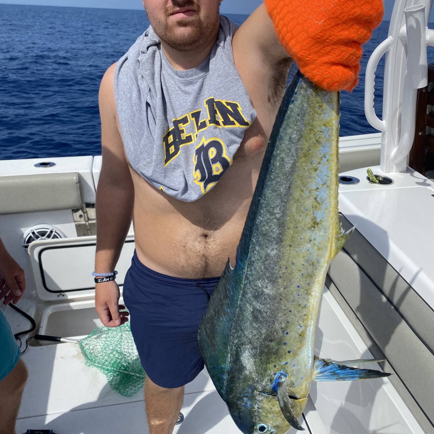 Went out early in the morning and caught a beautiful mahi offshore in the Florida keys