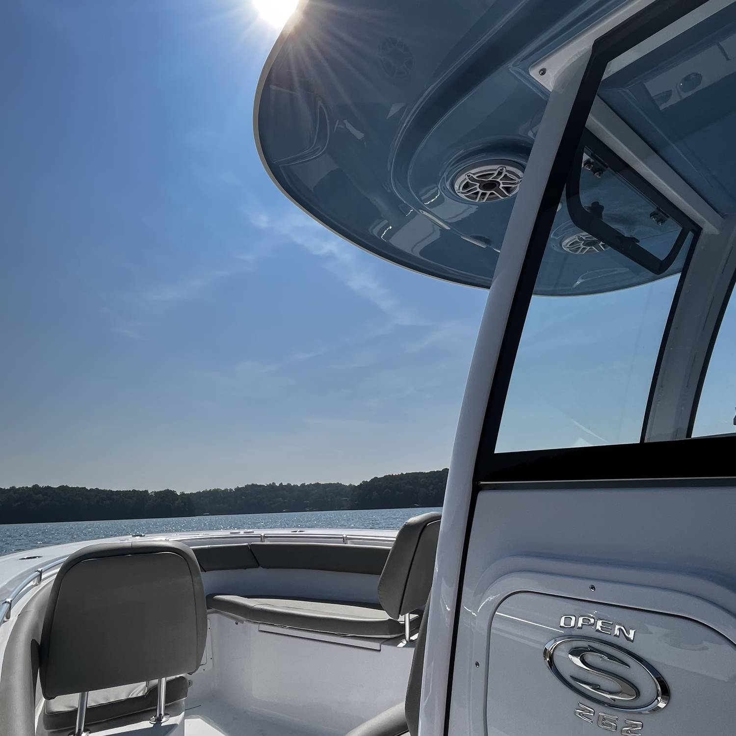 Title: Sold! - On board their Sportsman Open 262 Center Console - Location: Lake Lanier. Participating in the Photo Contest #SportsmanSeptember2023