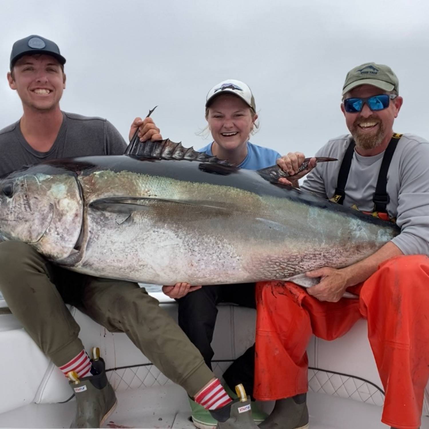 Getting my first and biggest  bluefin ever on my 23 open!