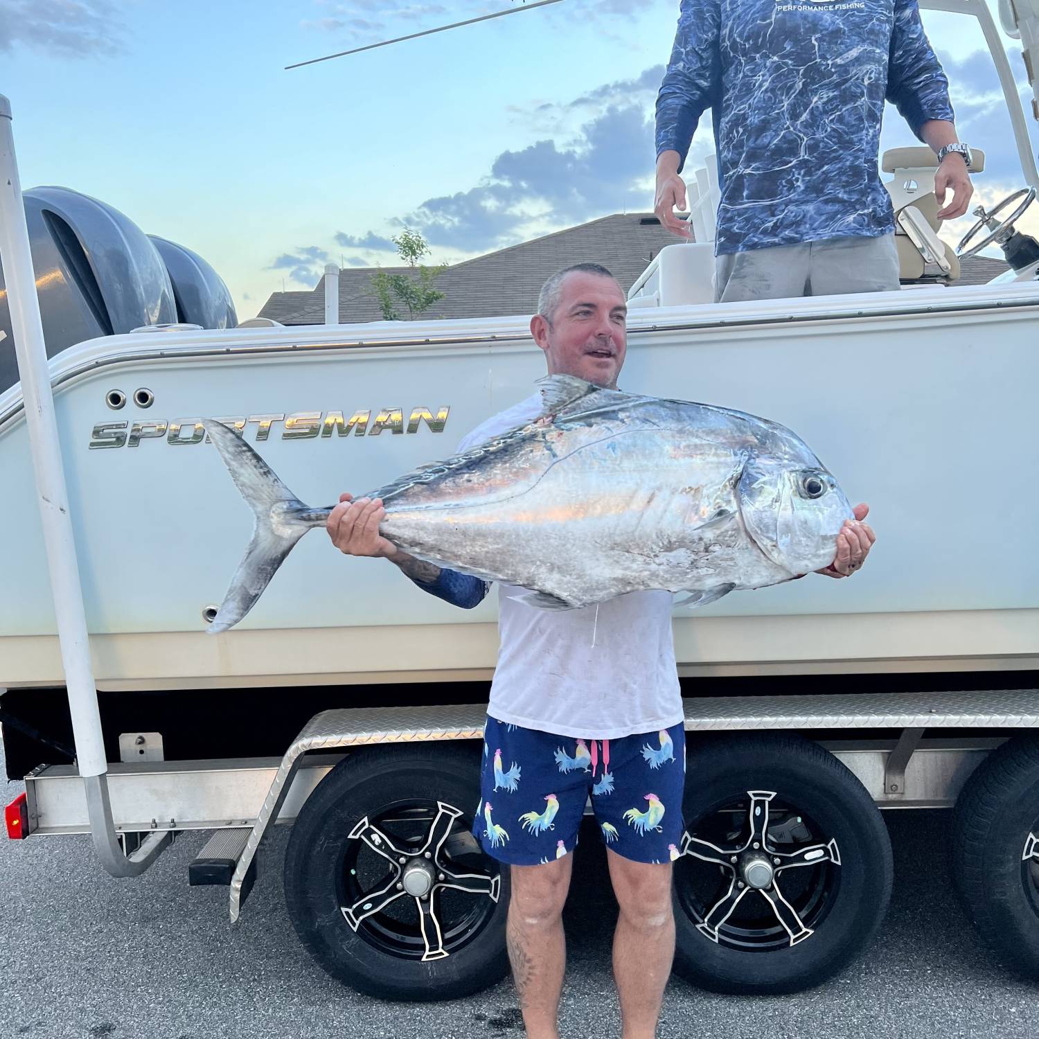 Title: Biggest AP - On board their Sportsman Open 282TE Center Console - Location: St . Augustine, FL. Participating in the Photo Contest #SportsmanApril2023