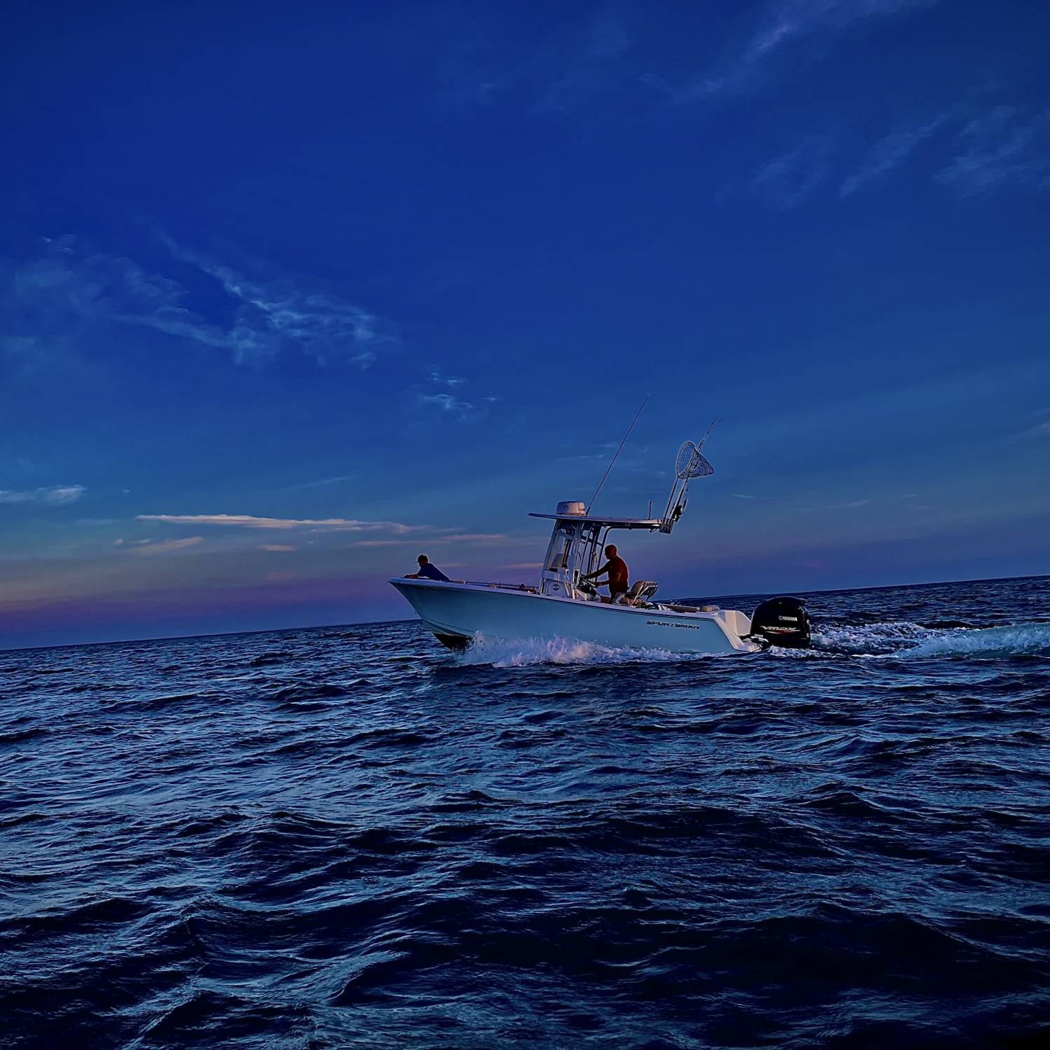 My youngest Son Trey and I were wrapping up a day of fishing and cruising the LIS. My oldest son...