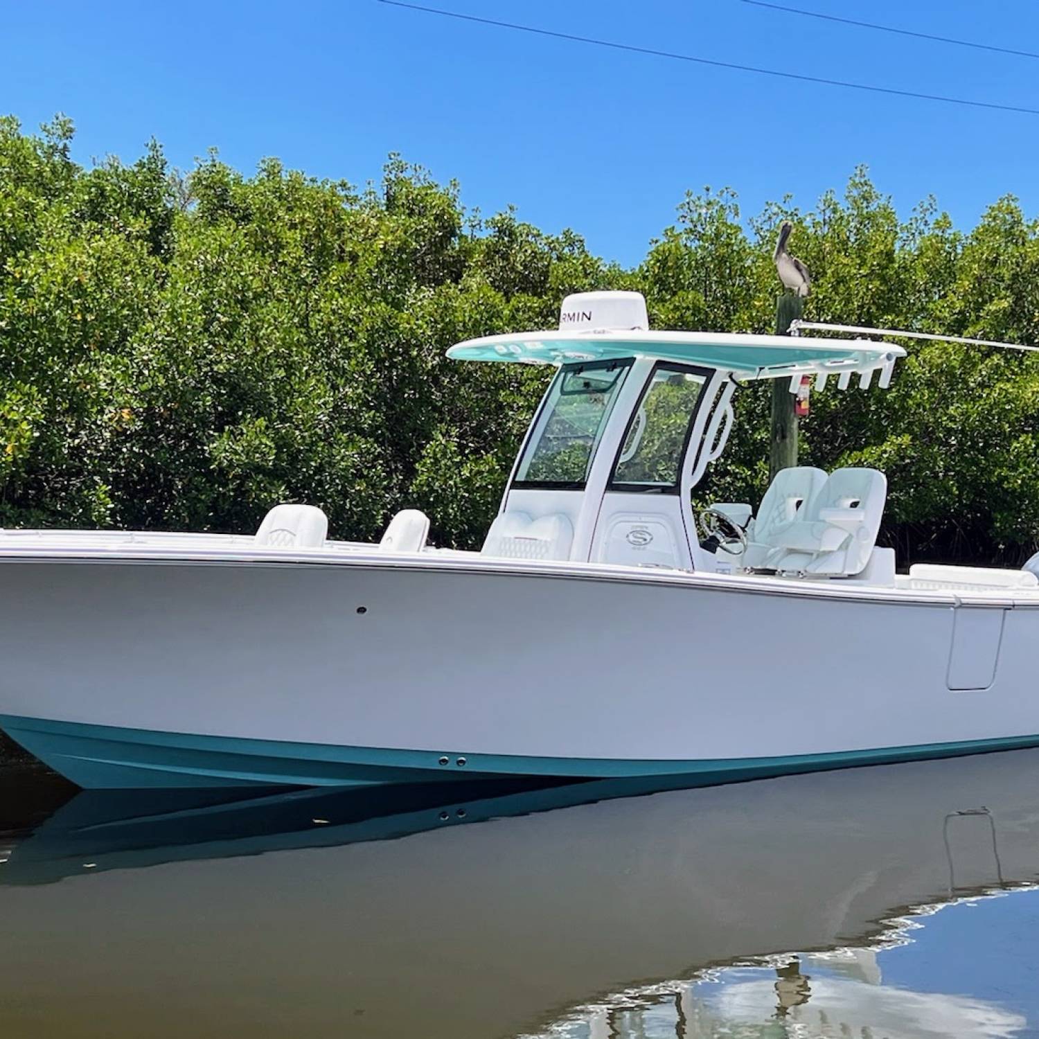Title: 262 Delivery - On board their Sportsman Open 262 Center Console - Location: Thunder Marine. Participating in the Photo Contest #SportsmanJanuary2023